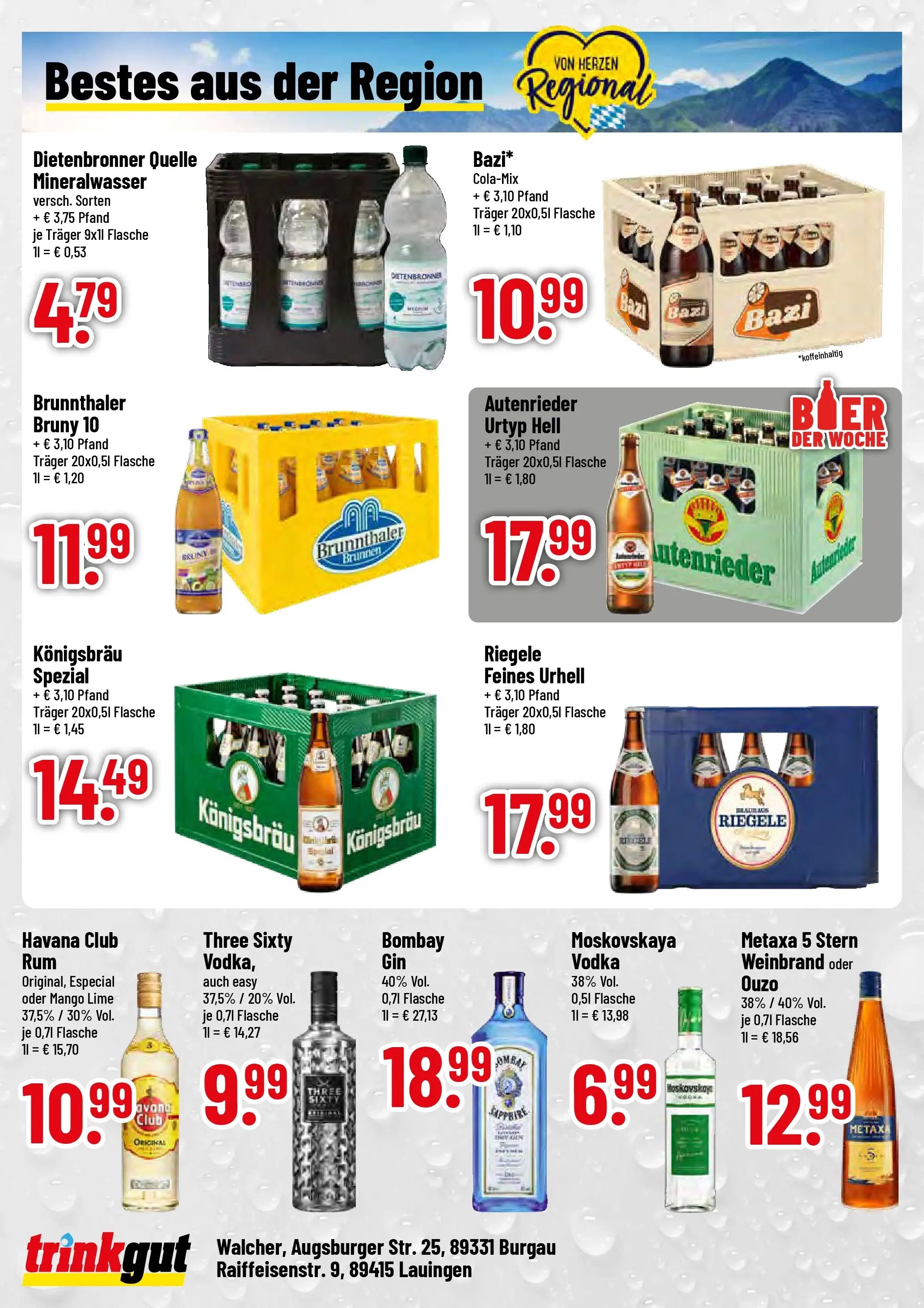 Trinkgut - trinkgut: Wochenangebote