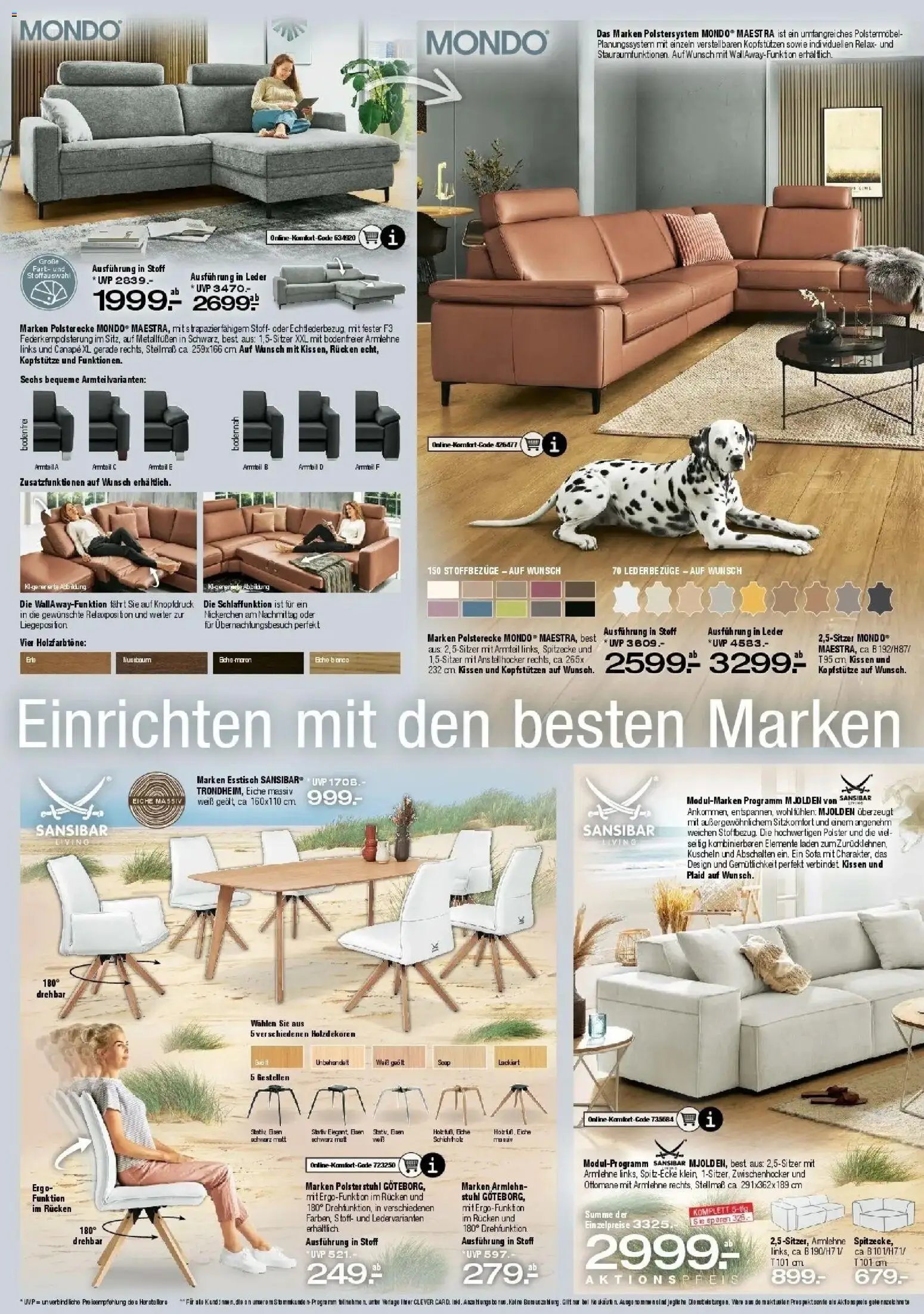 Ostermann - Möbel Ostermann: Neue Möbel wirken Wunder.