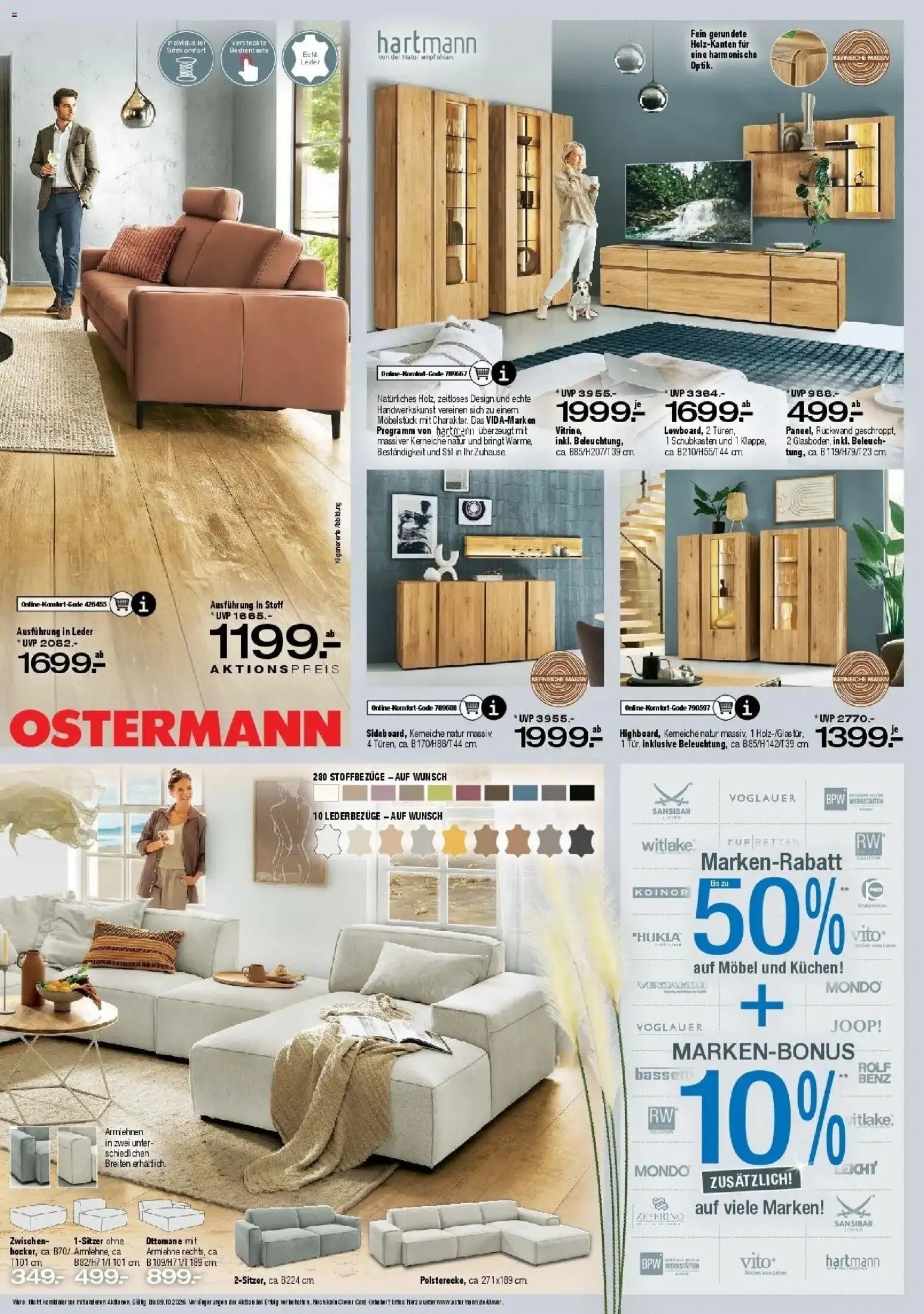 Ostermann - Möbel Ostermann: Neue Möbel wirken Wunder.