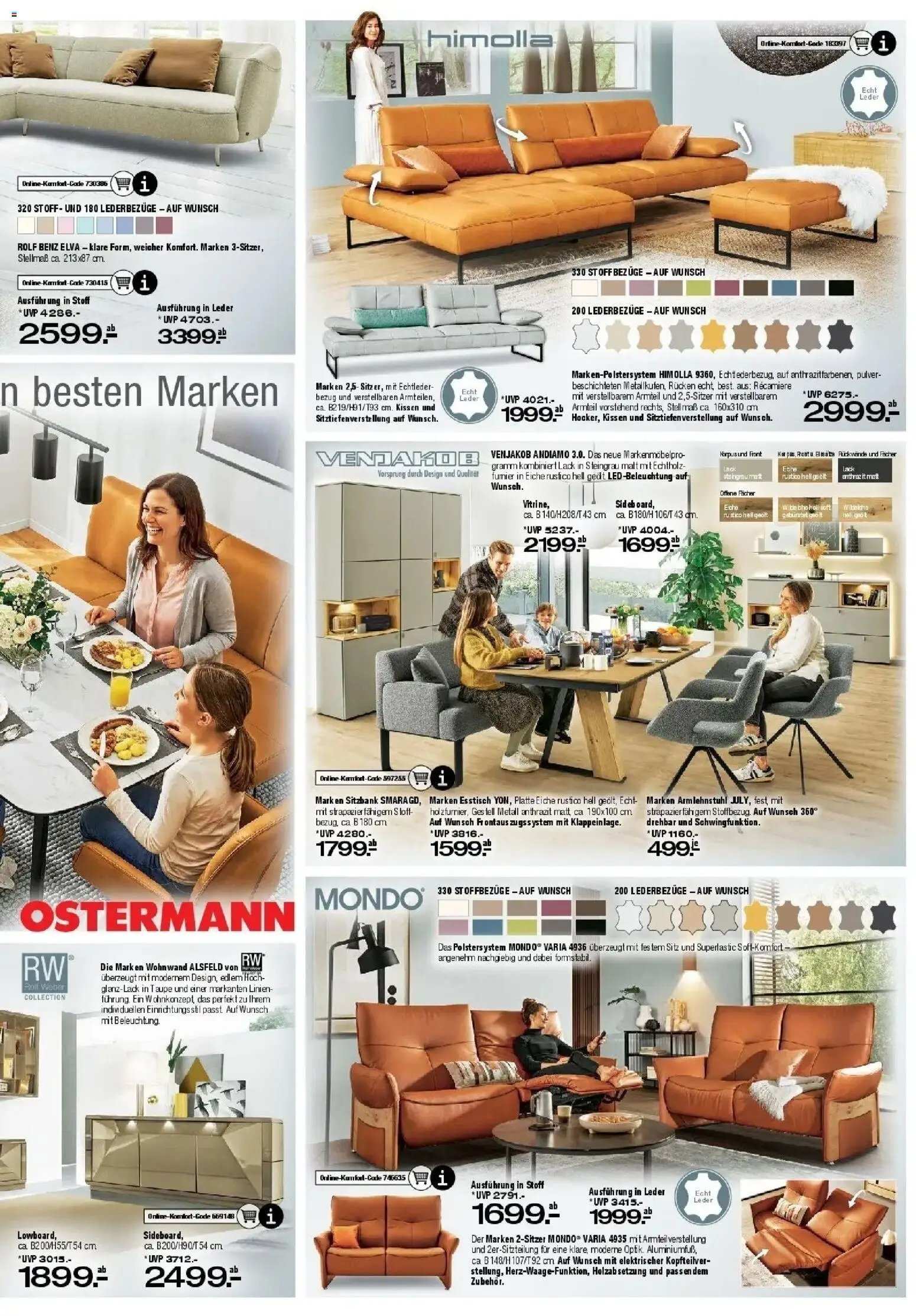 Ostermann - Möbel Ostermann: Neue Möbel wirken Wunder.