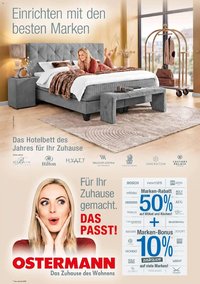 Ostermann - Möbel Ostermann: Neue Möbel wirken Wunder.