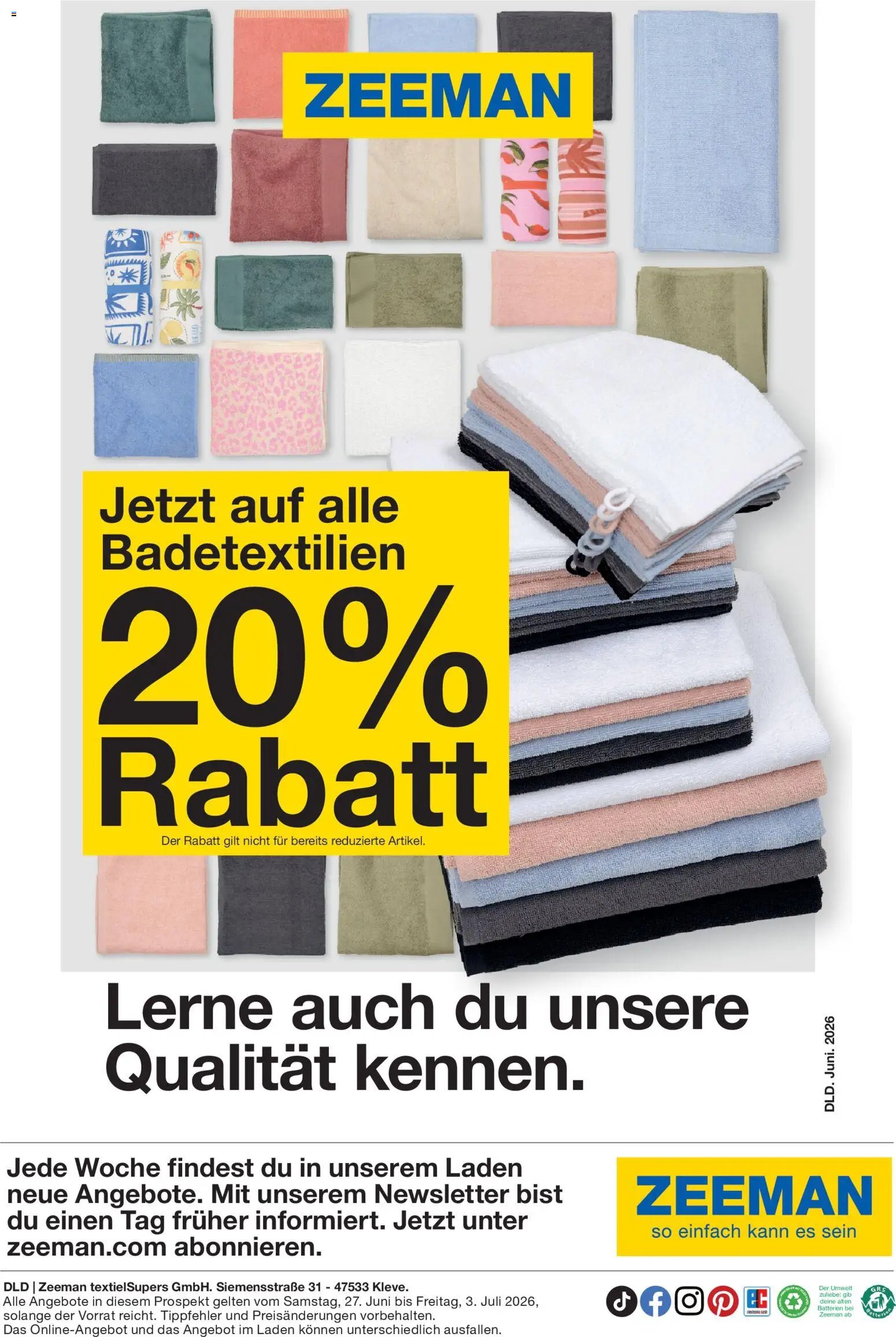 Zeeman Prospekt