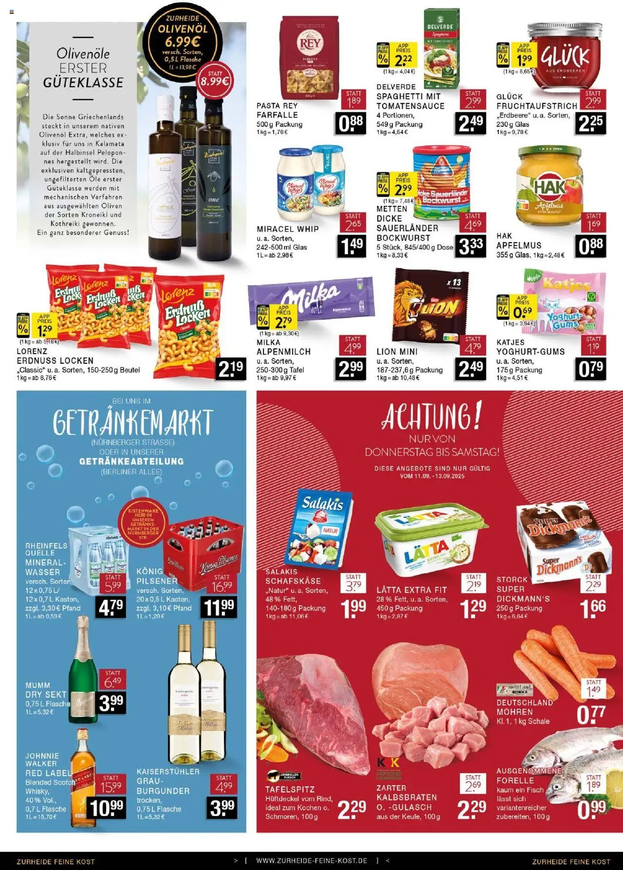 Edeka Zurheide Prospekt 	 (2025-09-08 - 2025-09-13) | 10
