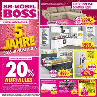 SB Möbel Boss Prospekt Weißenfels/Borau