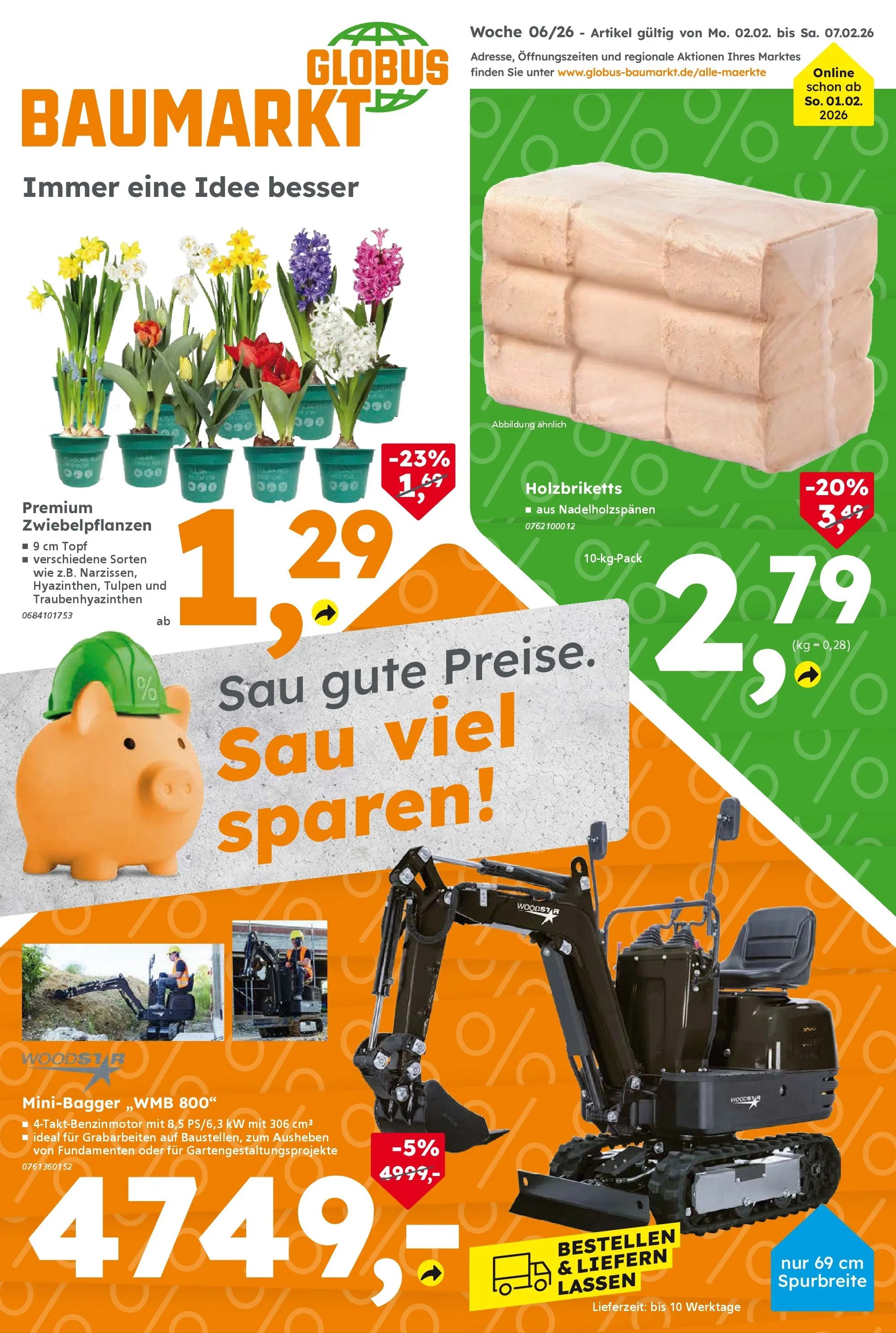 Globus Baumarkt prospekt Königsbrunn	
