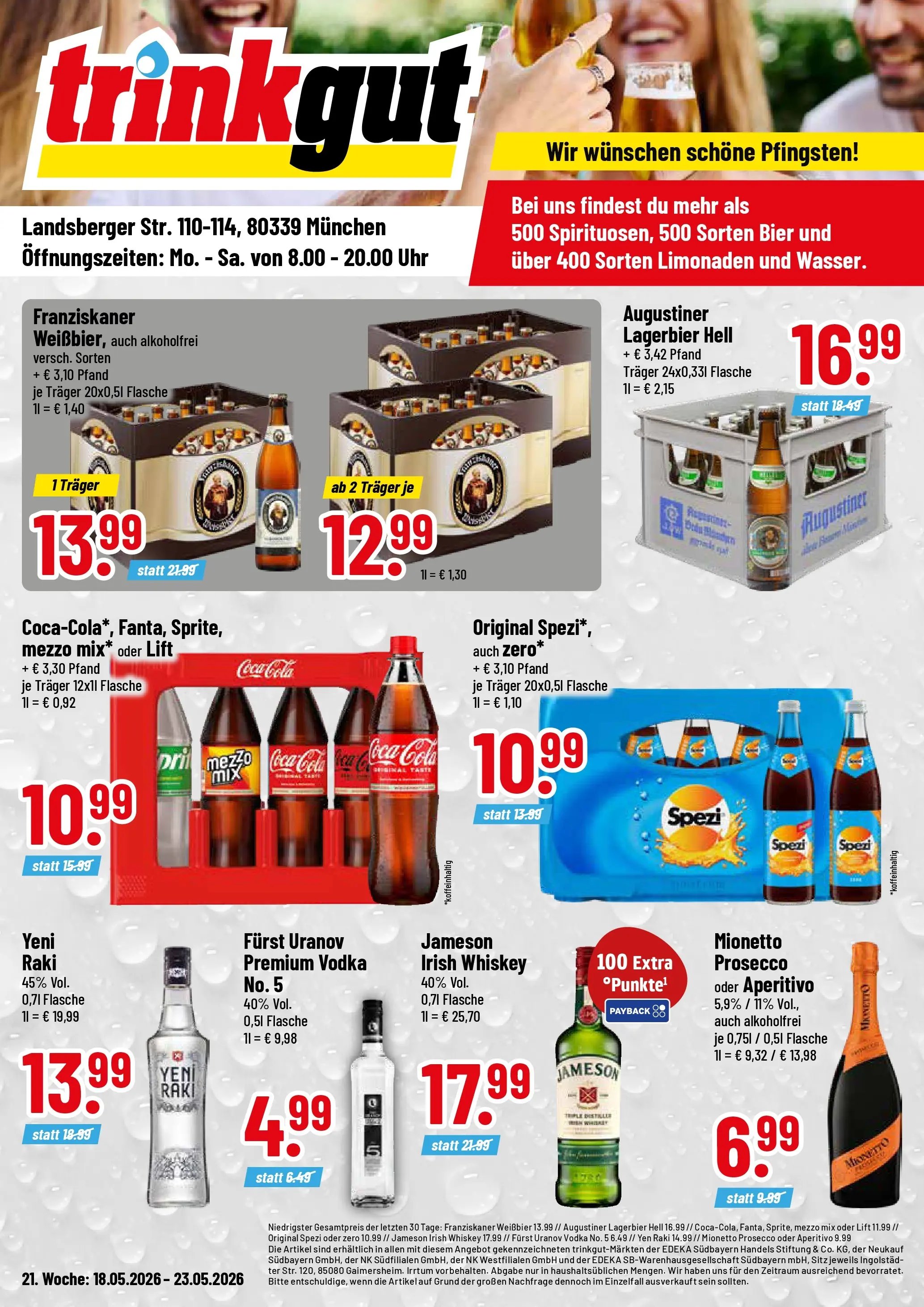 Trinkgut Prospekt München	