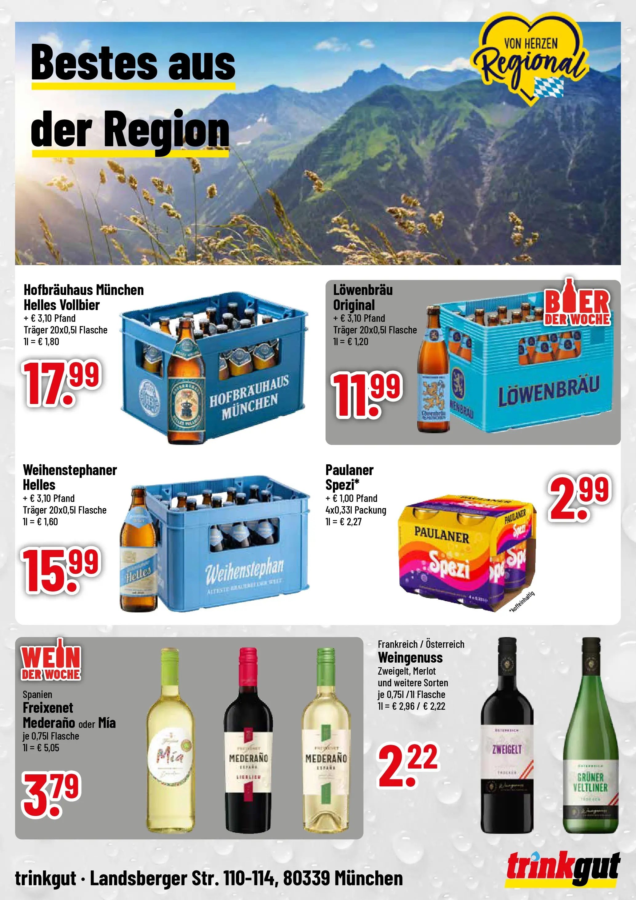 Trinkgut Prospekt München	