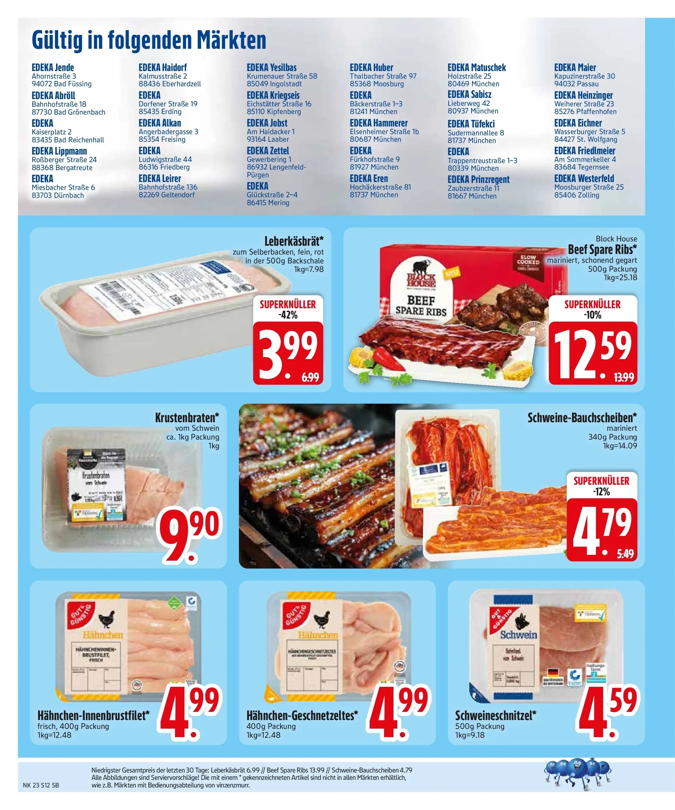 Edeka prospekt Bodenkirchen