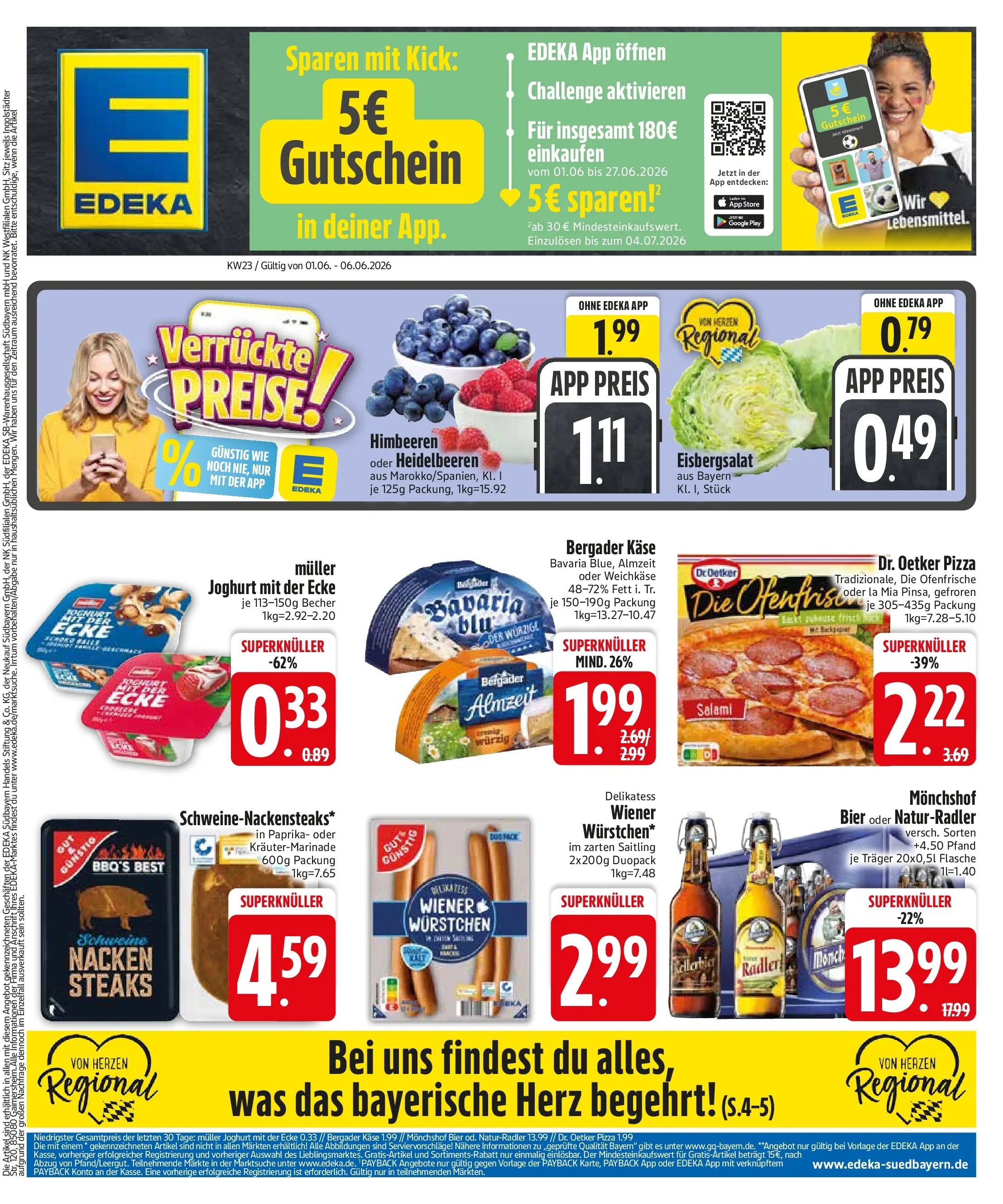 Edeka prospekt Bodenkirchen