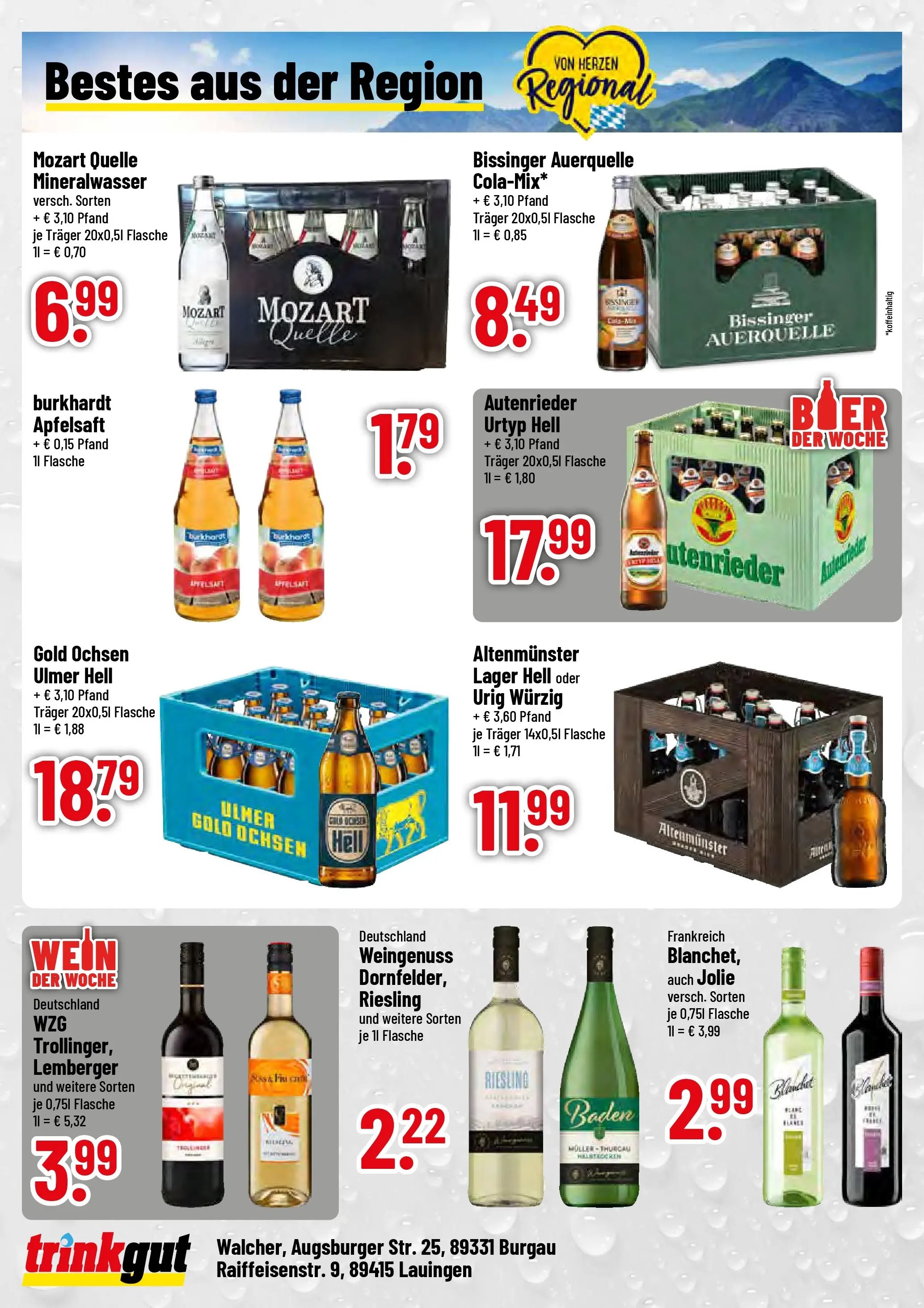 Trinkgut Prospekt Burgau	