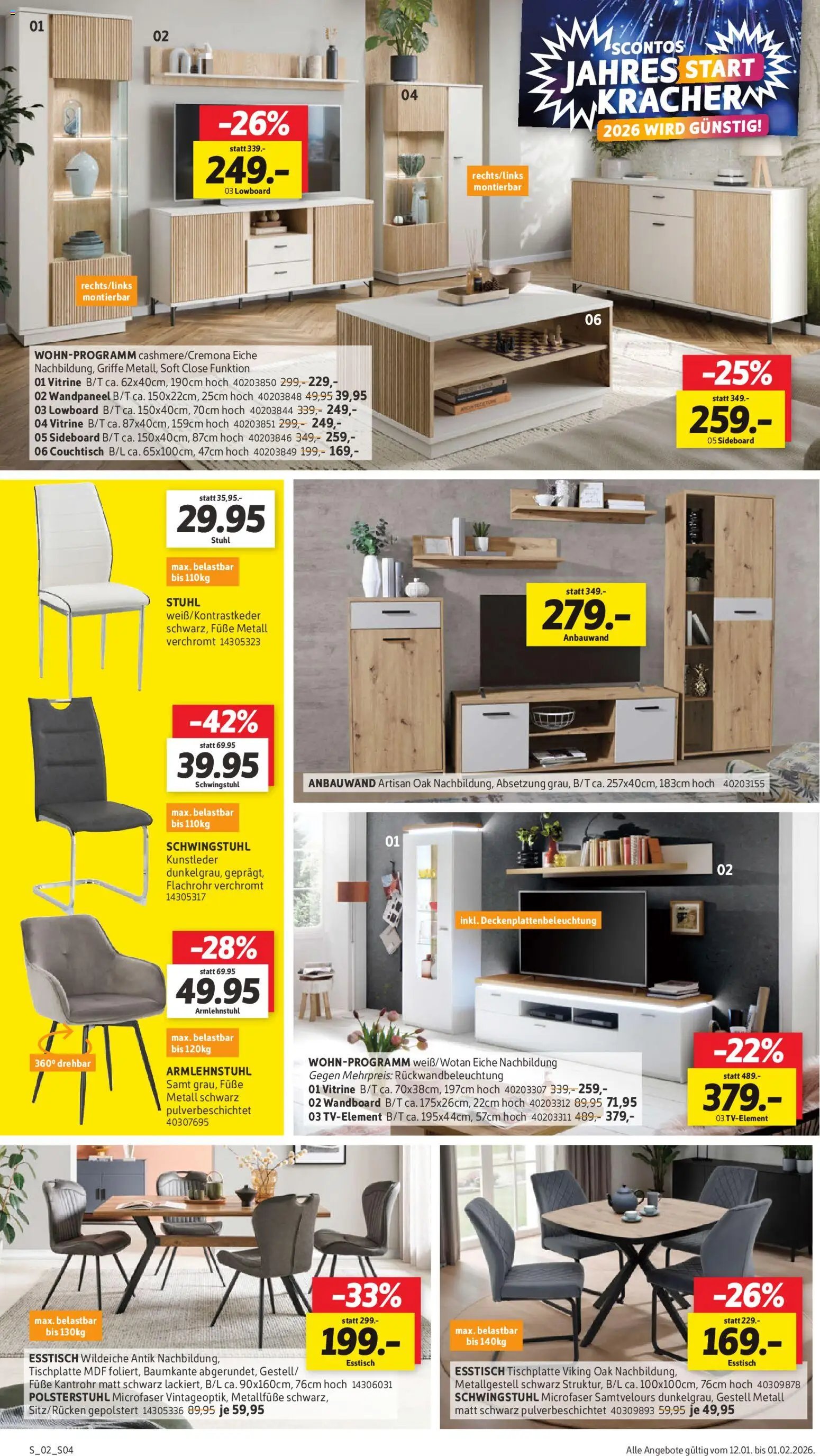 Sconto Prospekt 	 (2026-01-12 - 2026-02-01)