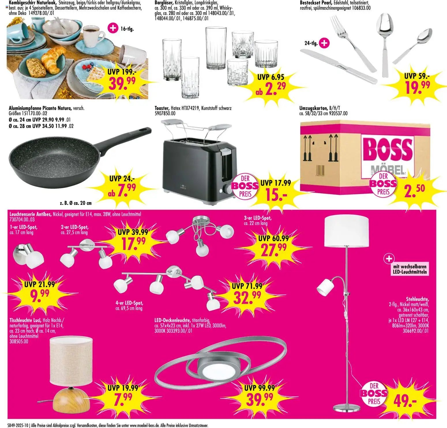 SB Möbel Boss Prospekt Wittlich (2025-11-28 - 2025-12-05)