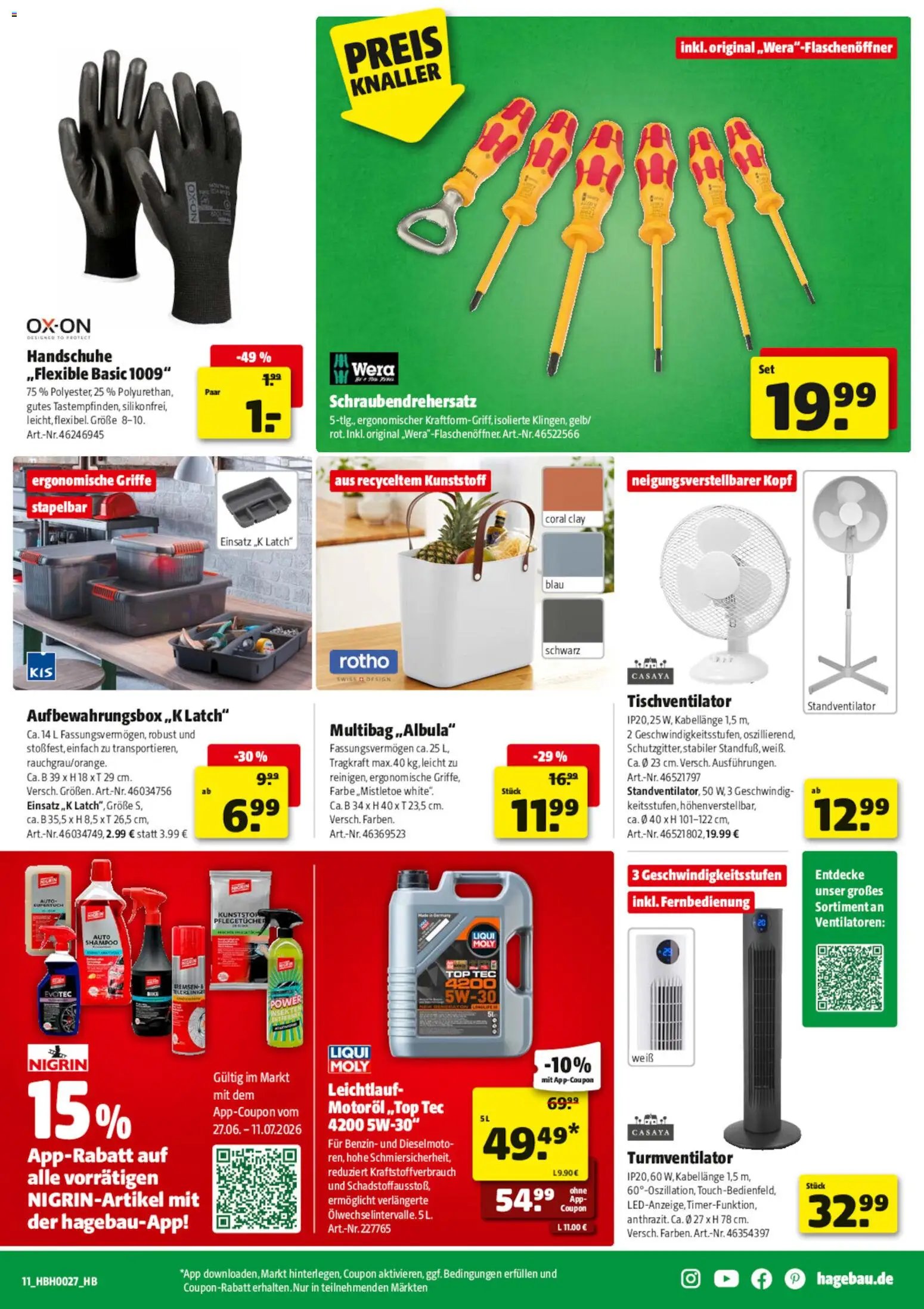 Hagebau Prospekt