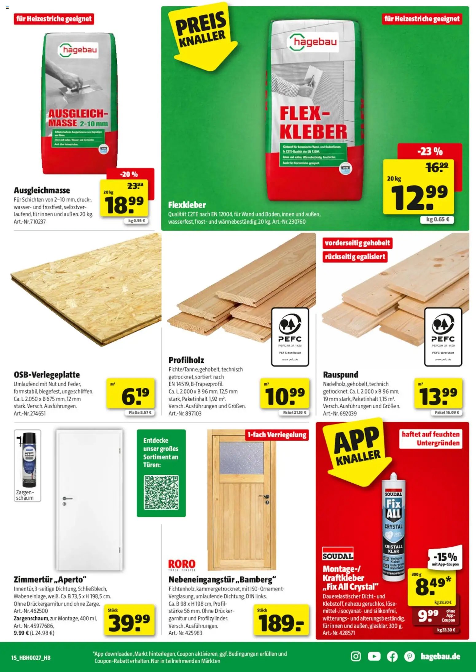 Hagebau Prospekt