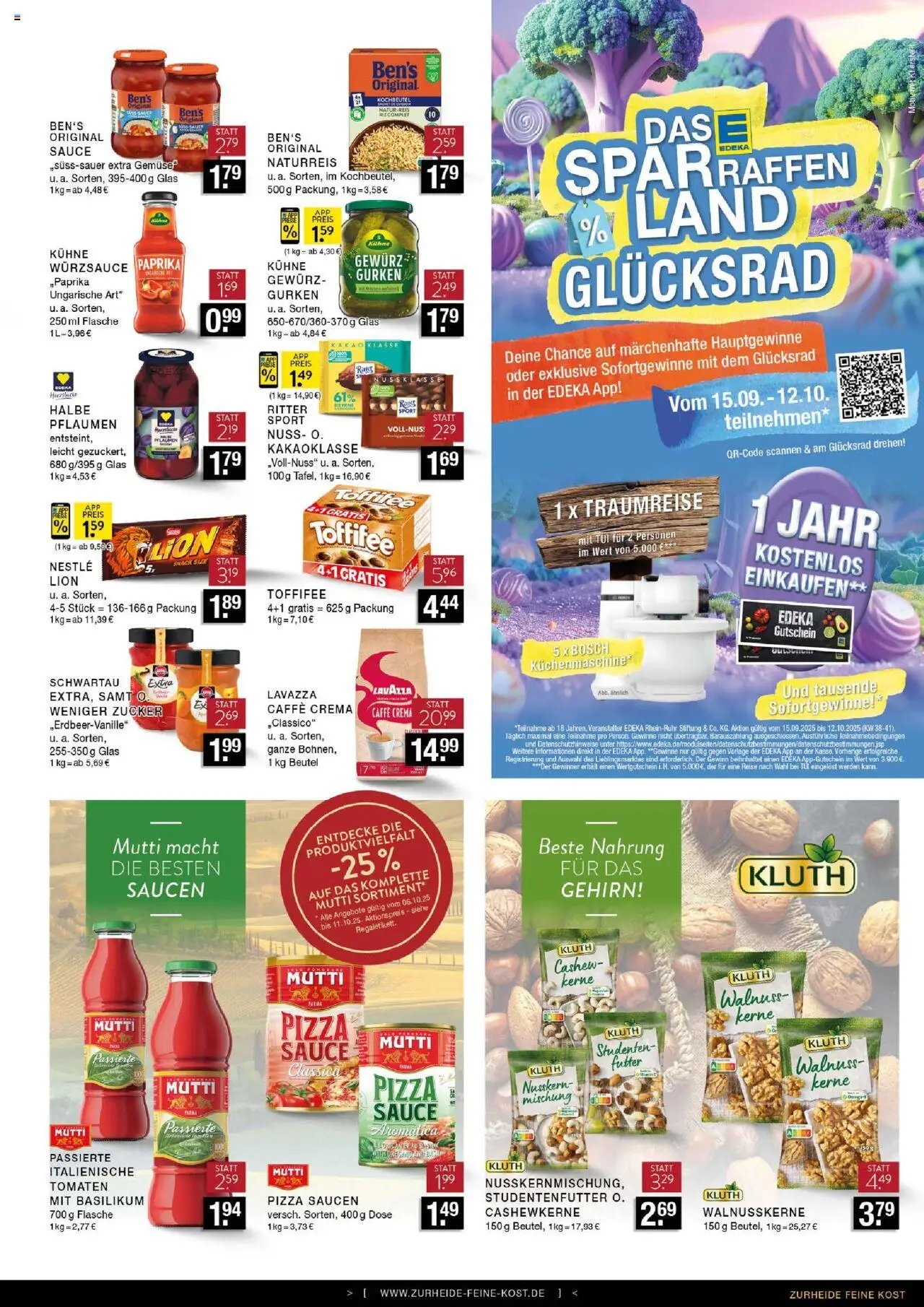 Edeka Zurheide Prospekt 	 (2025-10-06 - 2025-10-11) | 7