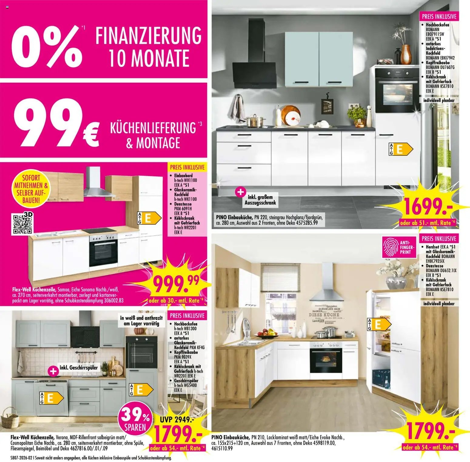 SB Möbel Boss Prospekt 	