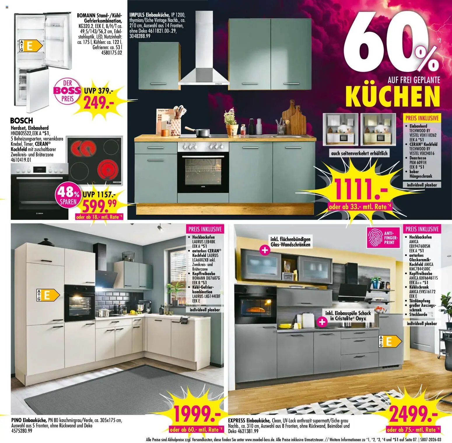 SB Möbel Boss Prospekt 	