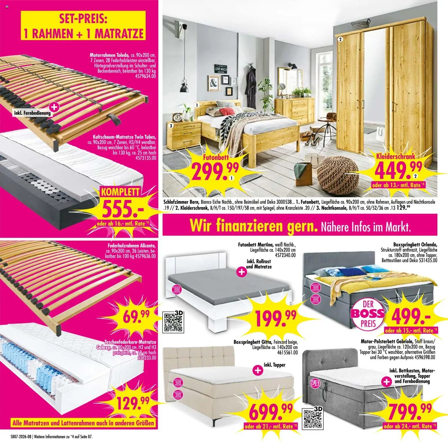 SB Möbel Boss Prospekt 	