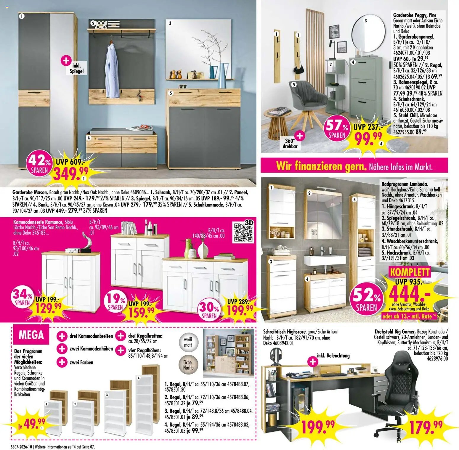 SB Möbel Boss Prospekt 	