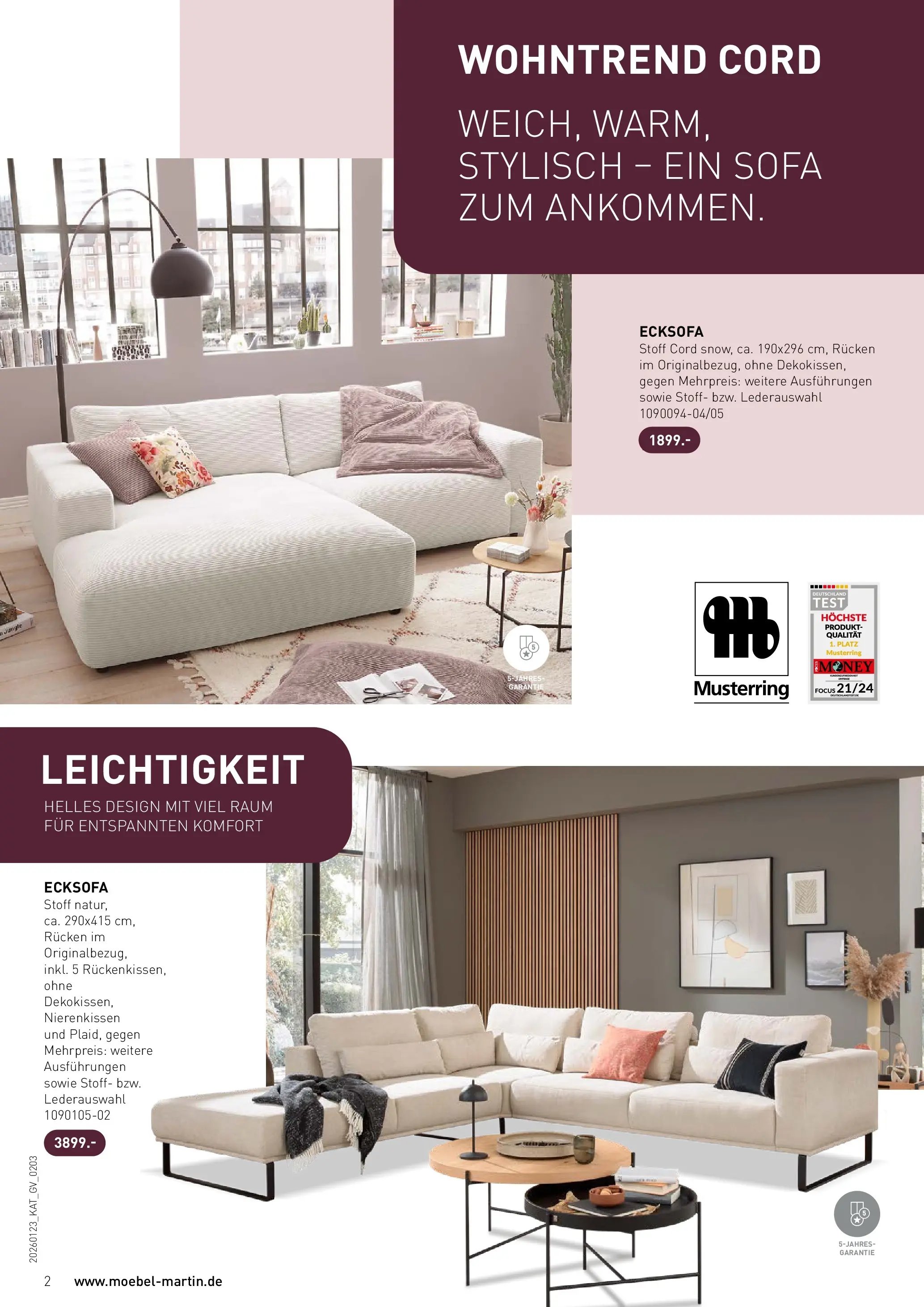 Möbel Martin - Möbel Martin: Wochenangebote