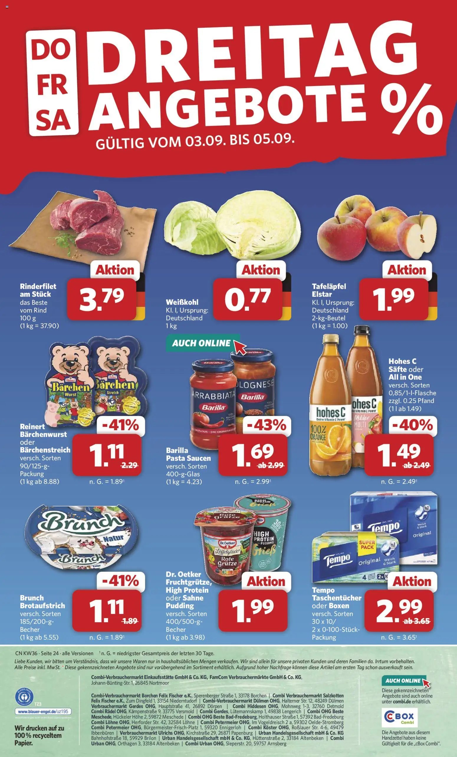 Combi Prospekt