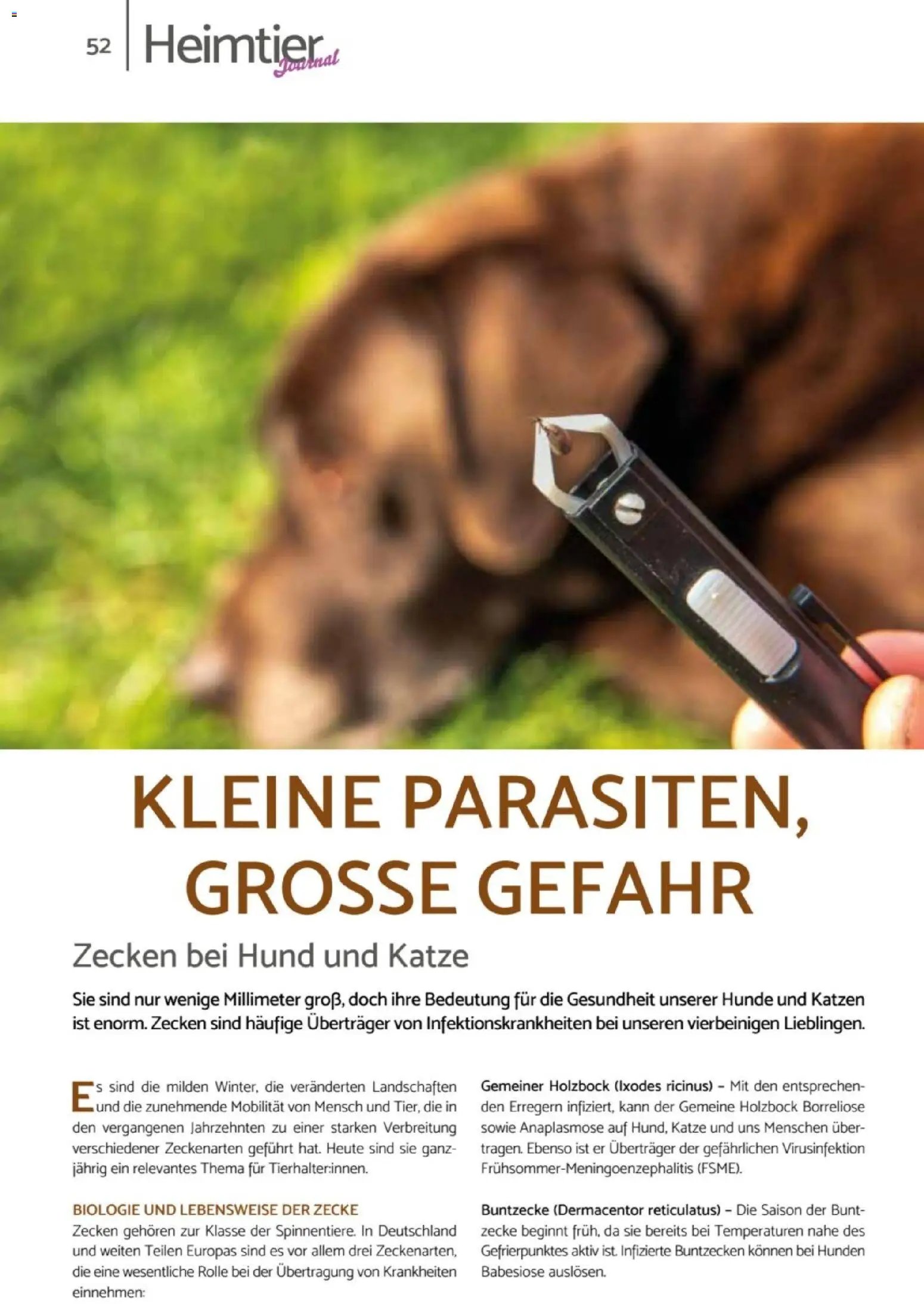 zookauf Heimtier Journal