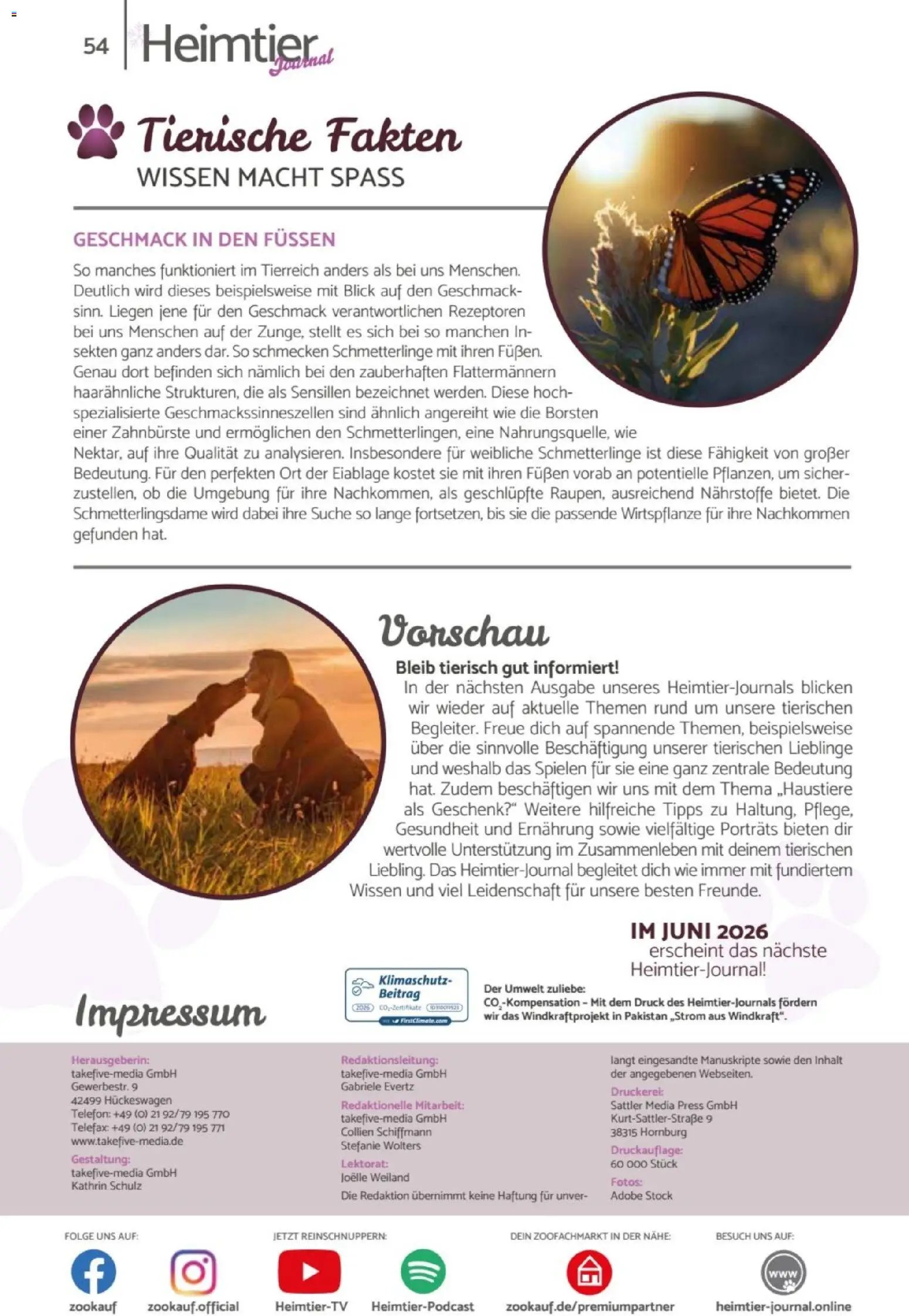 zookauf Heimtier Journal