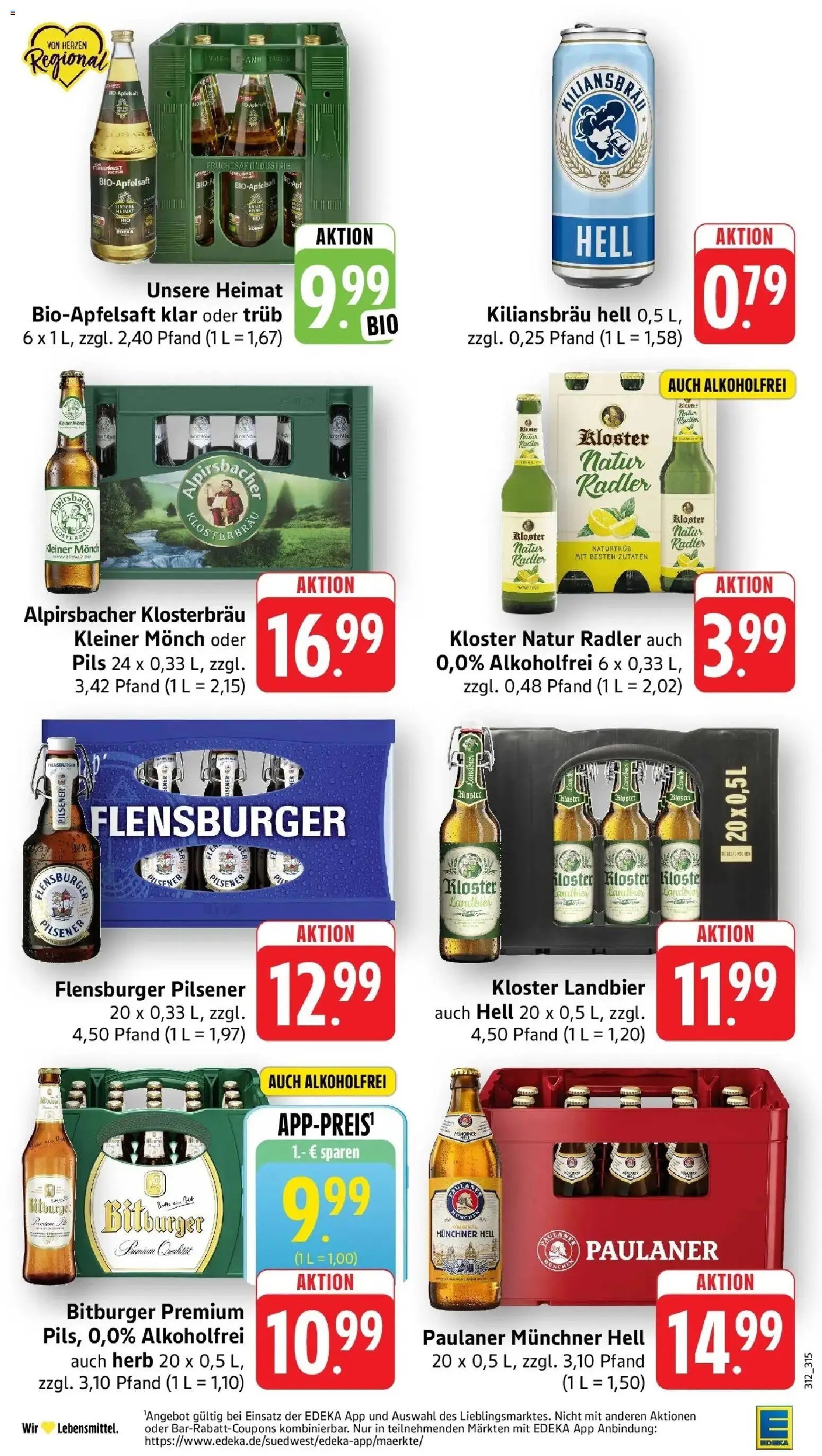 E center - E center: Wochenangebote