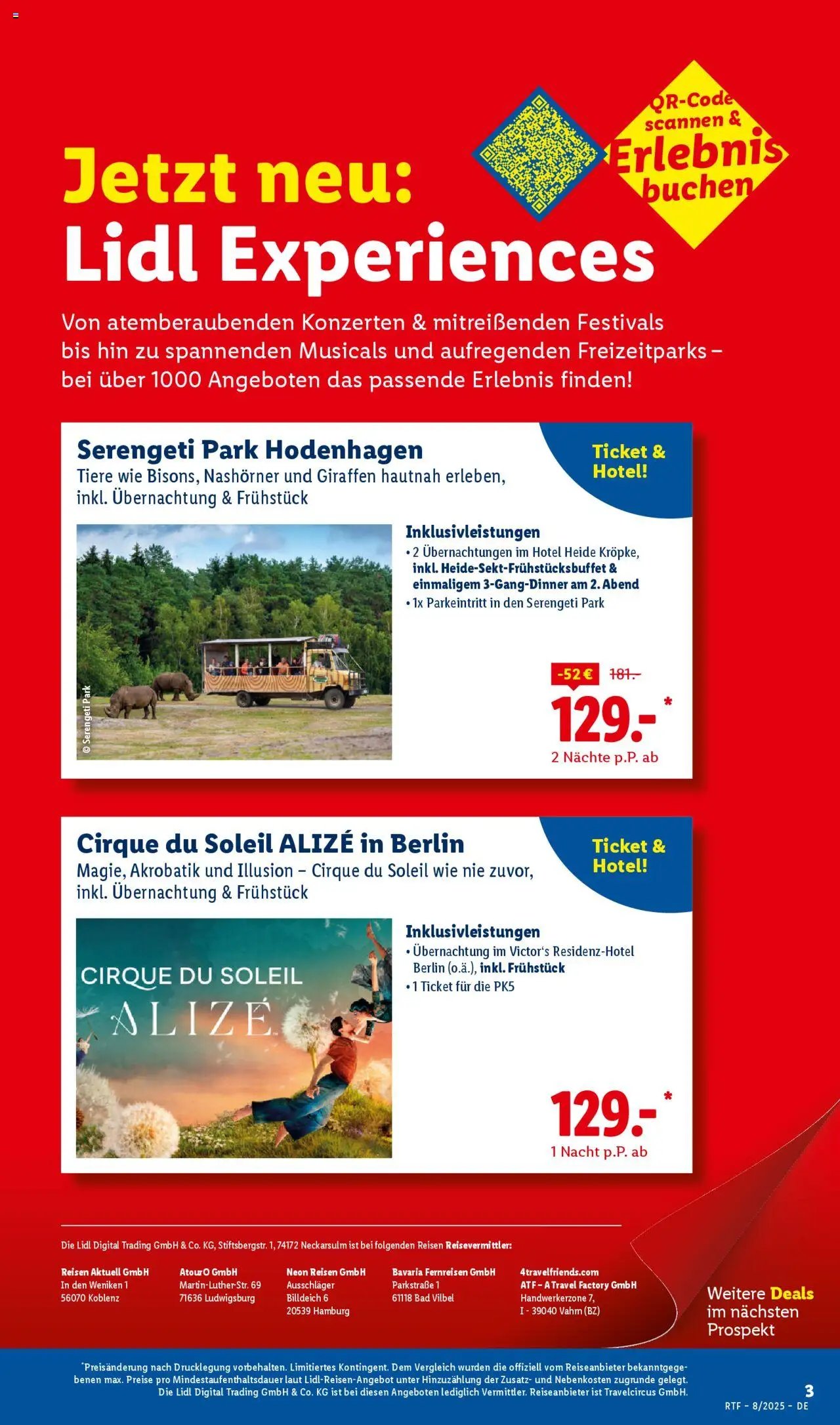 Lidl Reisen - Themenprospekt (2025-08-13 - 2025-09-13) | 3