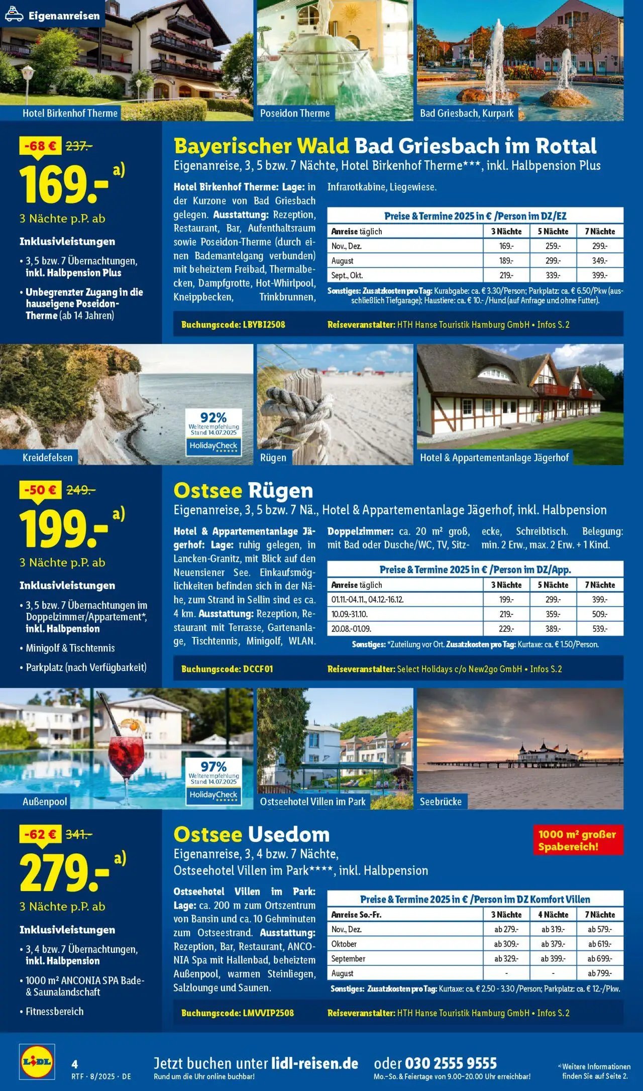 Lidl Reisen - Themenprospekt (2025-08-13 - 2025-09-13) | 4