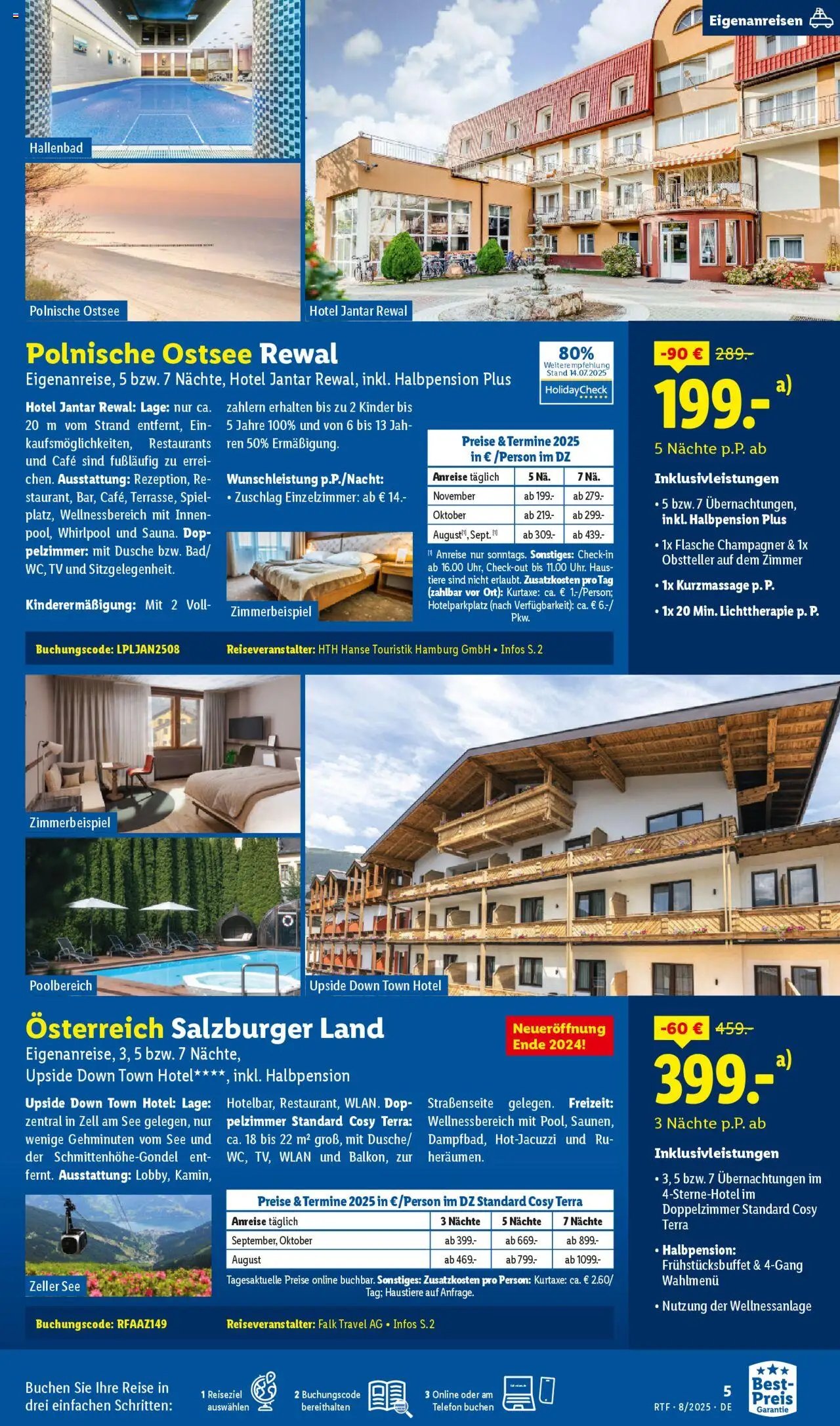 Lidl Reisen - Themenprospekt (2025-08-13 - 2025-09-13) | 5