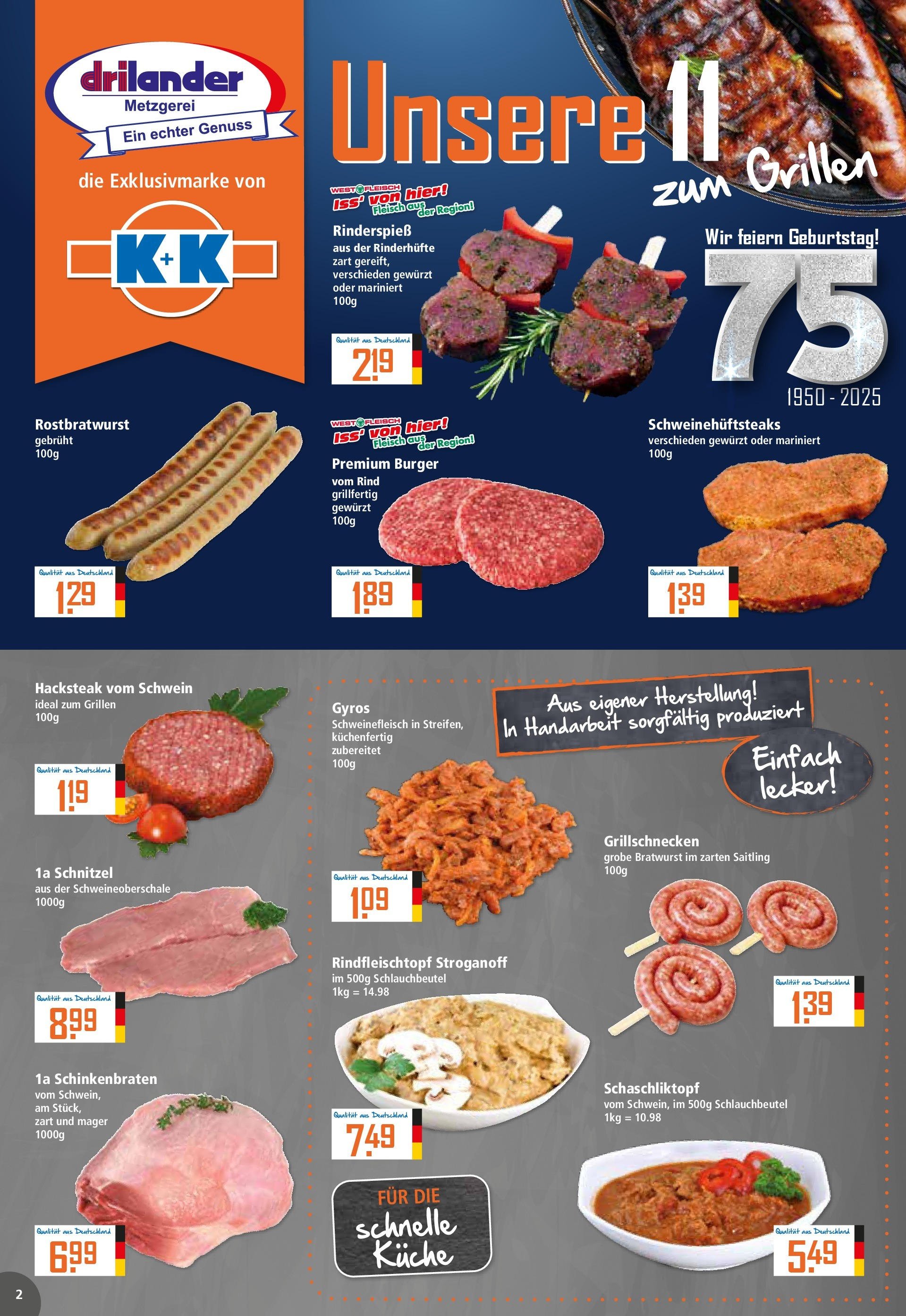 Klaas & Kock - K+K: Wochenangebote (2025-07-13 - 2025-07-19) | 2