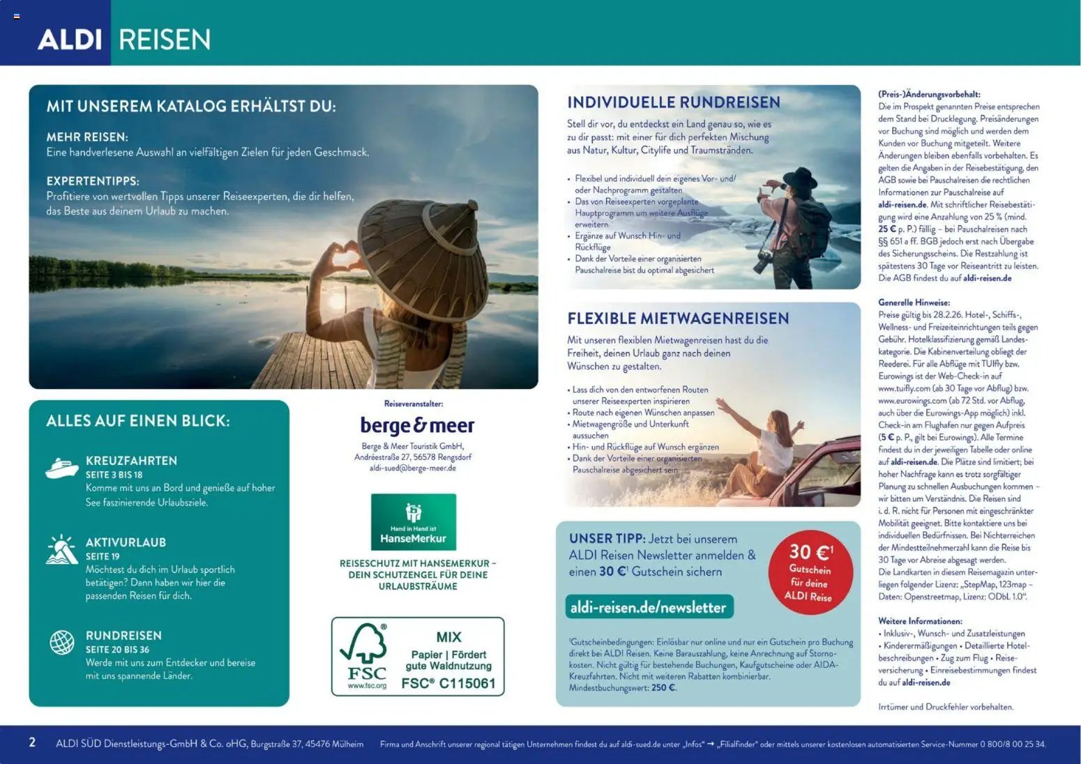 Aldi Reisen Unsere Traumreisen (2026-01-01 - 2026-02-28)