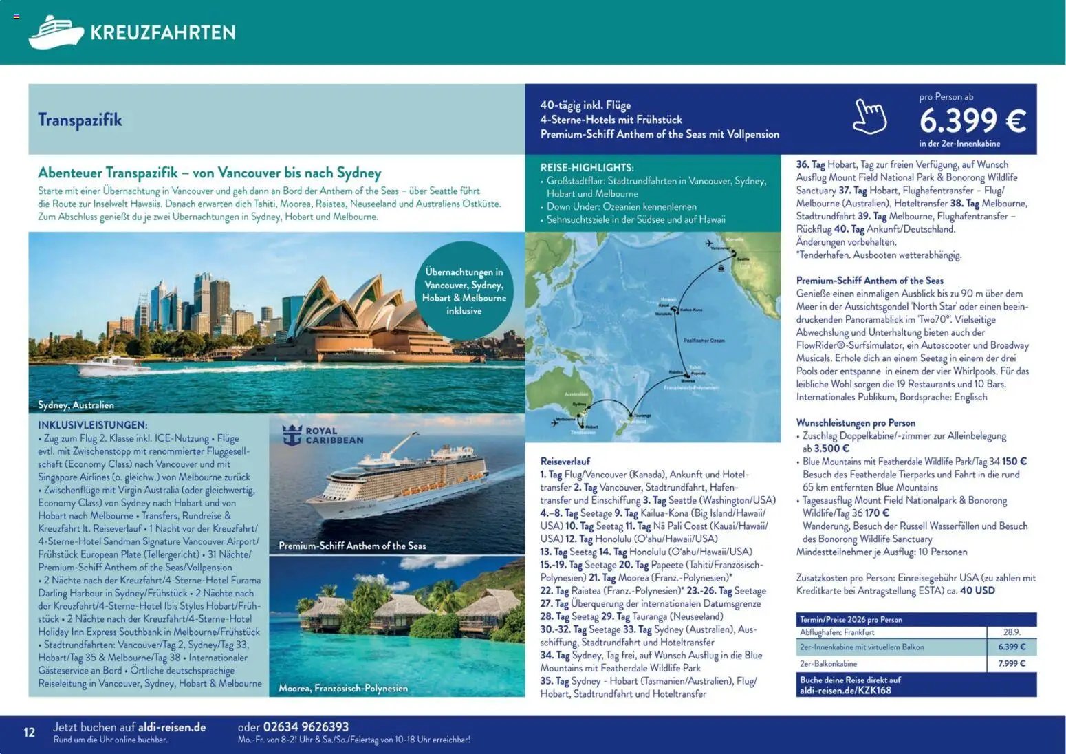 Aldi Reisen Unsere Traumreisen (2026-01-01 - 2026-02-28)