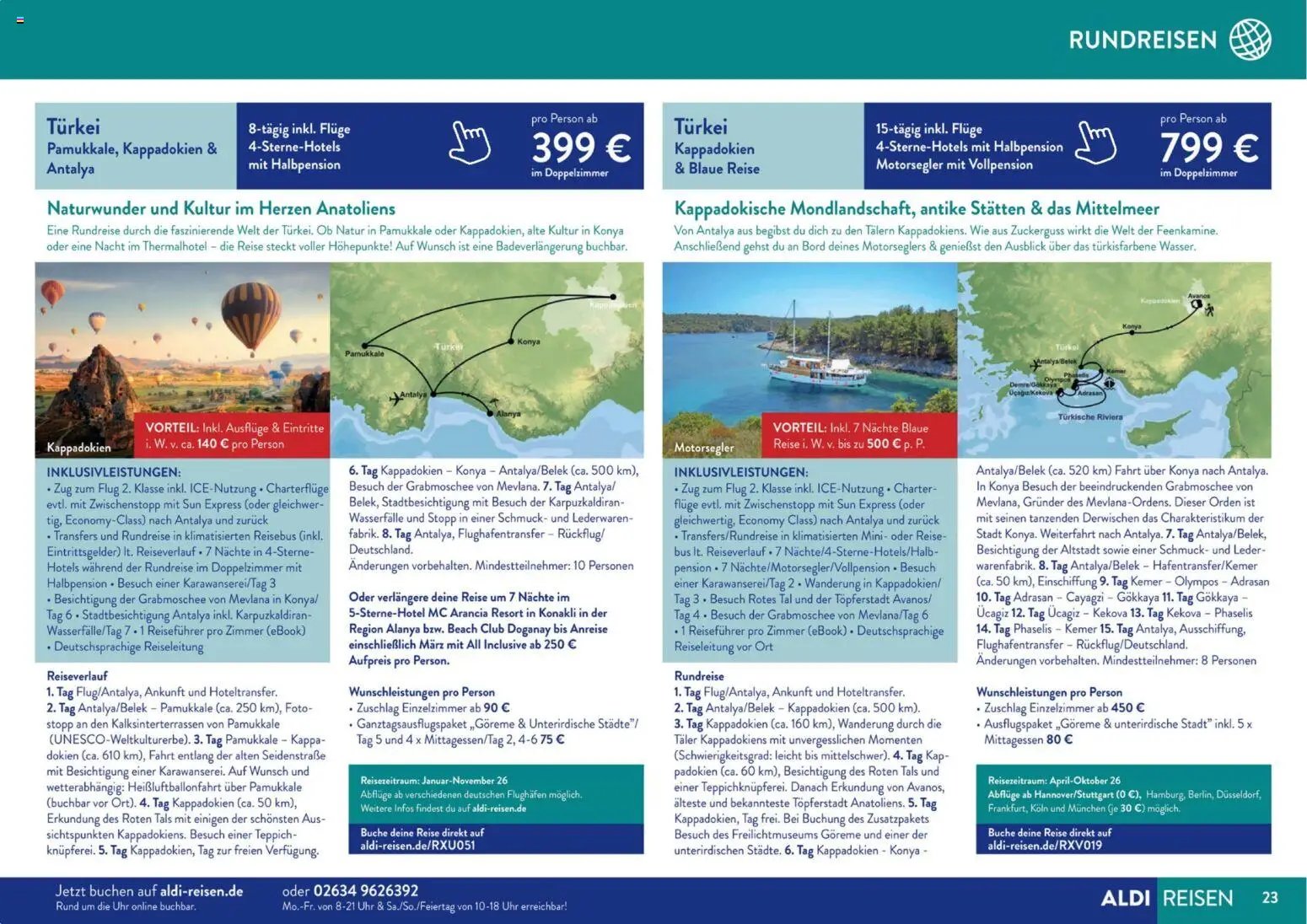 Aldi Reisen Unsere Traumreisen (2026-01-01 - 2026-02-28)