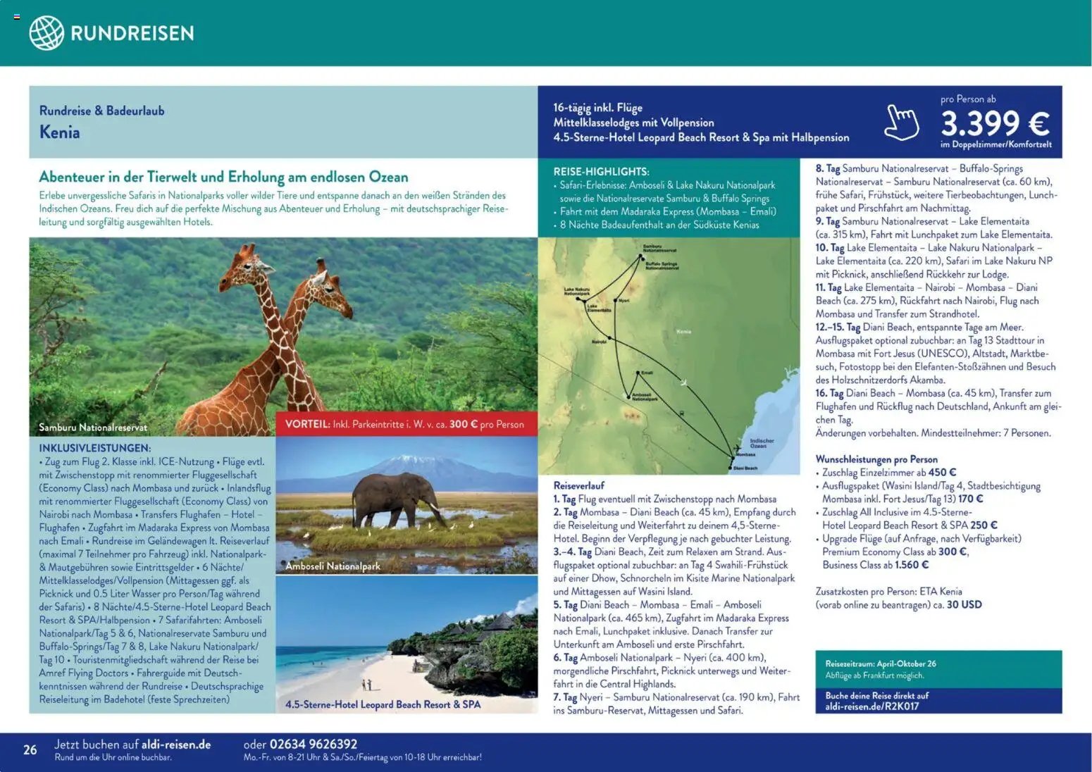 Aldi Reisen Unsere Traumreisen (2026-01-01 - 2026-02-28)