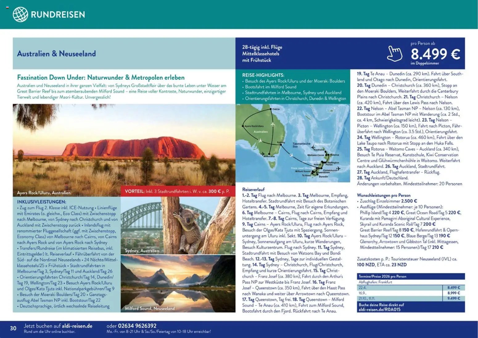 Aldi Reisen Unsere Traumreisen (2026-01-01 - 2026-02-28)