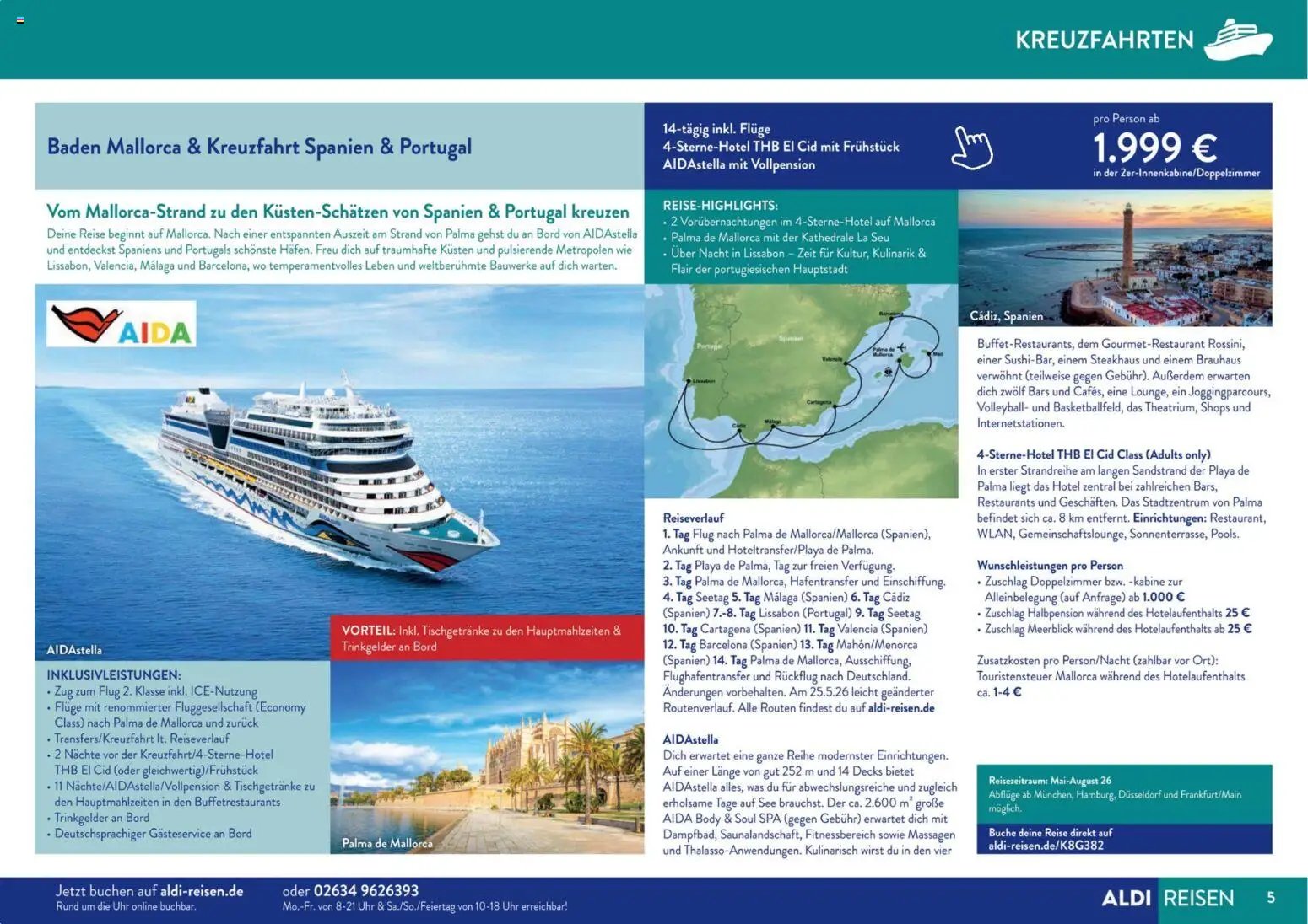 Aldi Reisen Unsere Traumreisen (2026-01-01 - 2026-02-28)