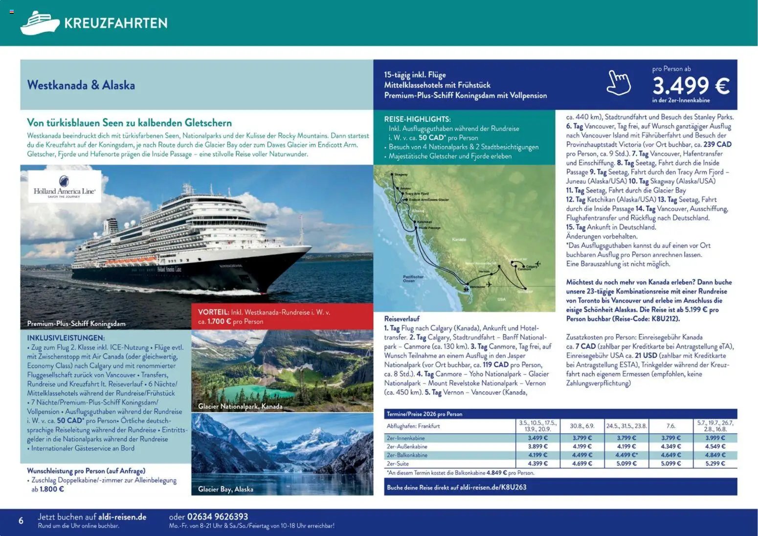 Aldi Reisen Unsere Traumreisen (2026-01-01 - 2026-02-28)