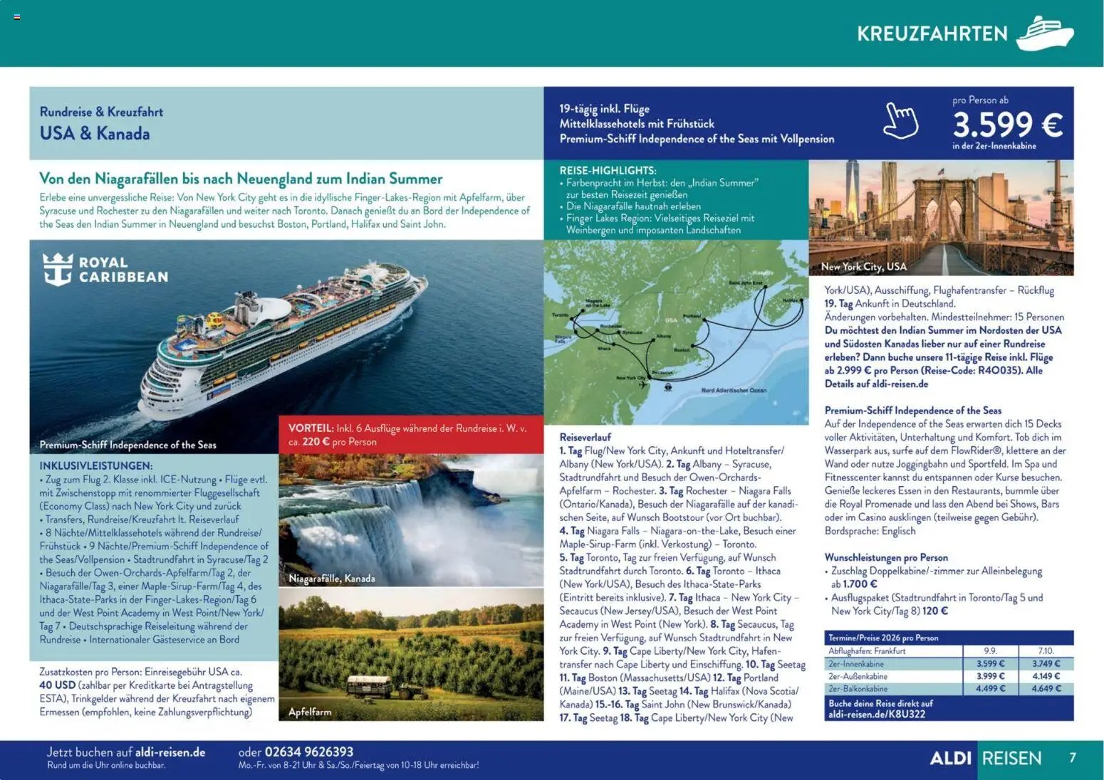 Aldi Reisen Unsere Traumreisen (2026-01-01 - 2026-02-28)