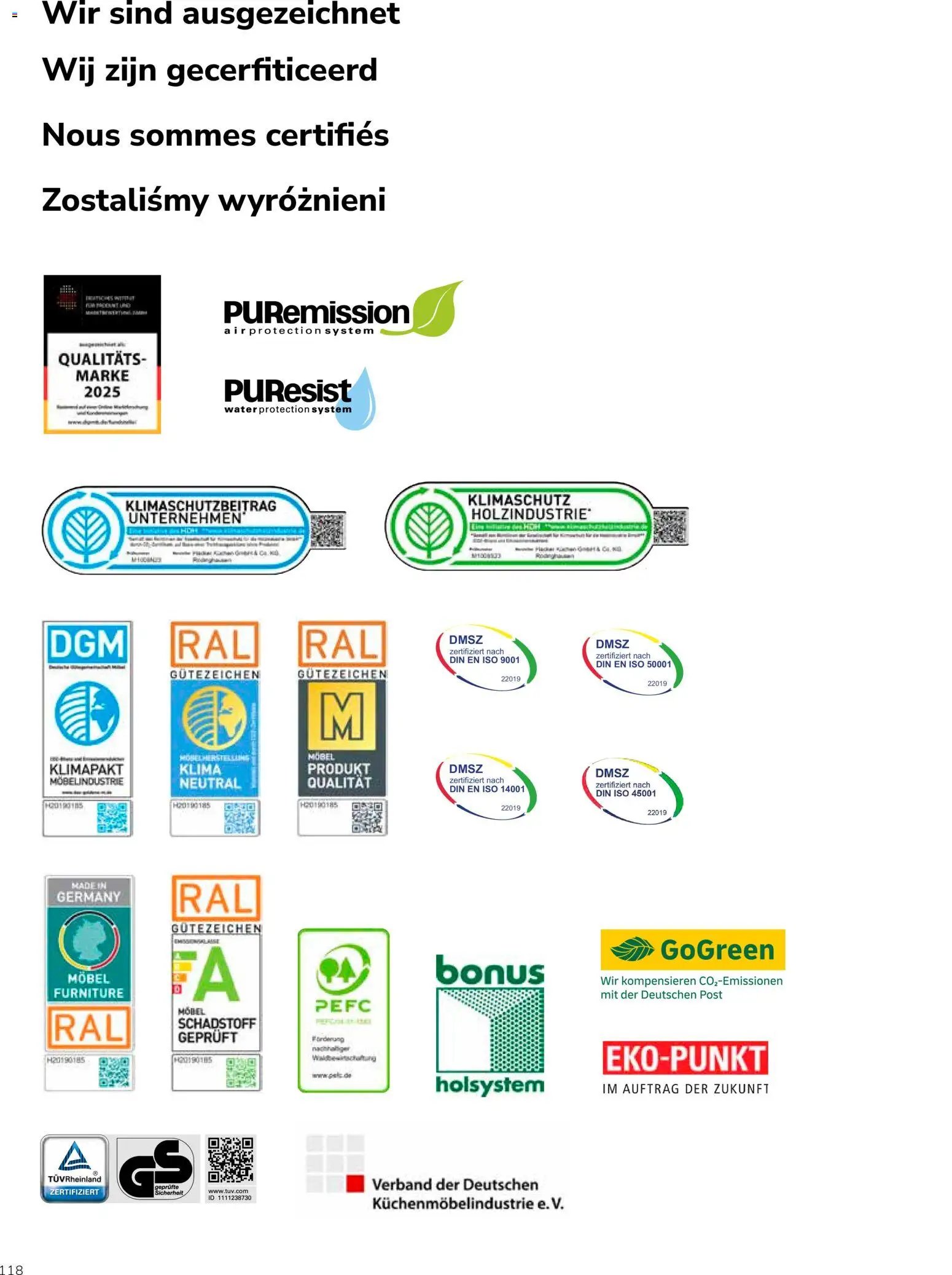 Ostermann Impressa Küchenprospekt 2026