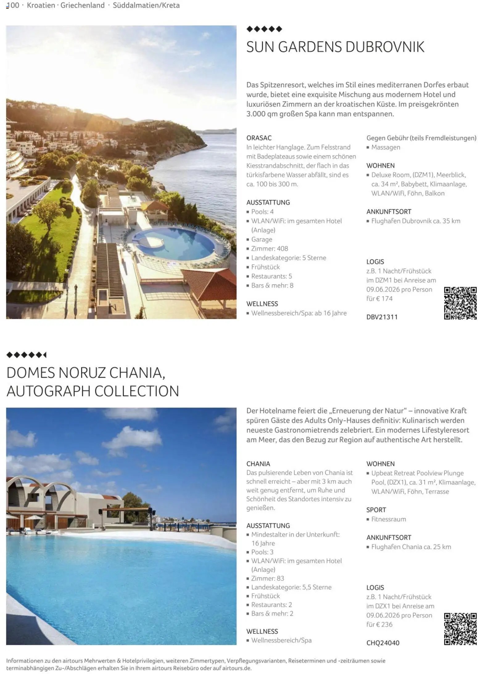 TUI airtours Katalog  Europareisen 2025/26