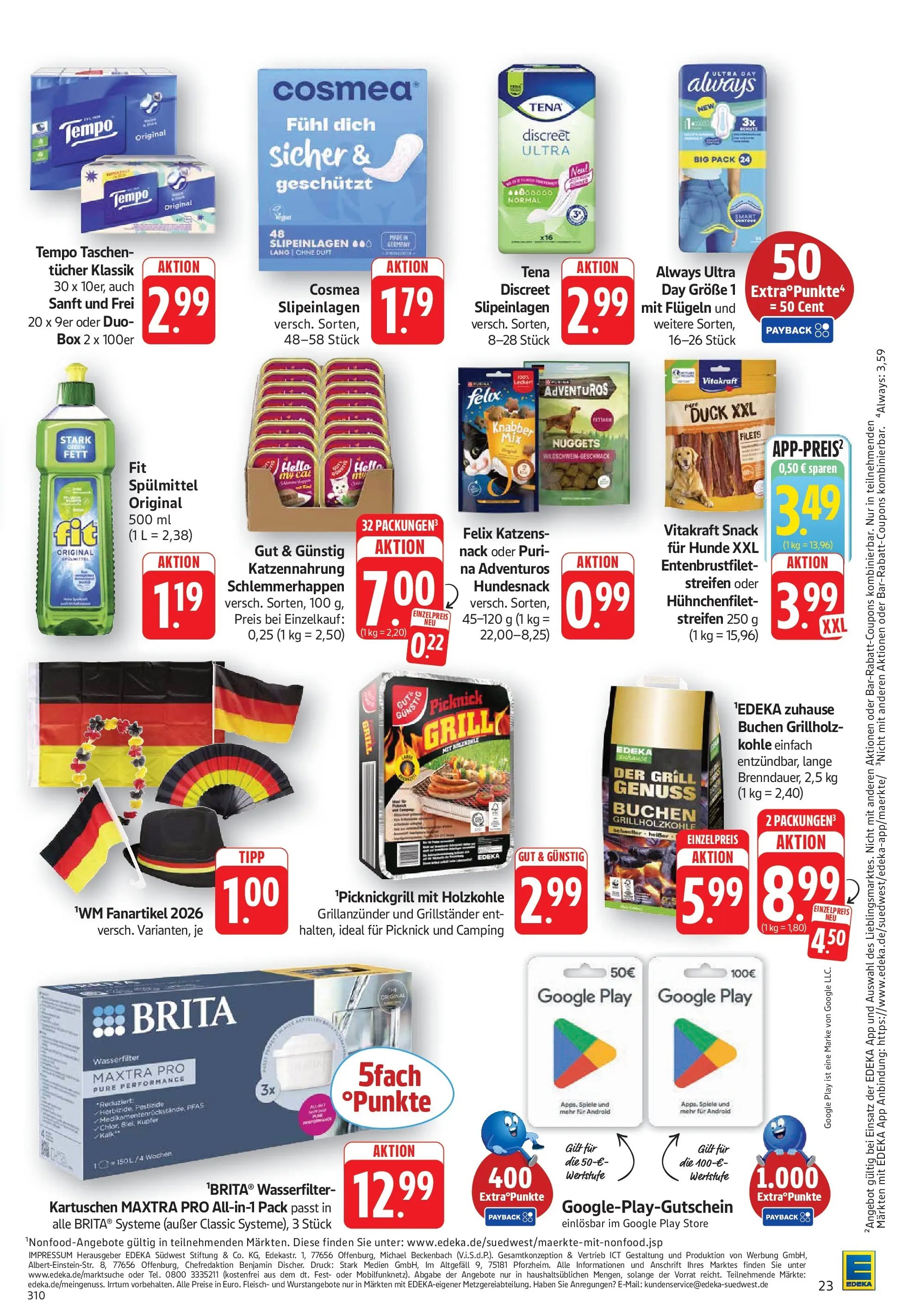 Edeka prospekt Geislingen