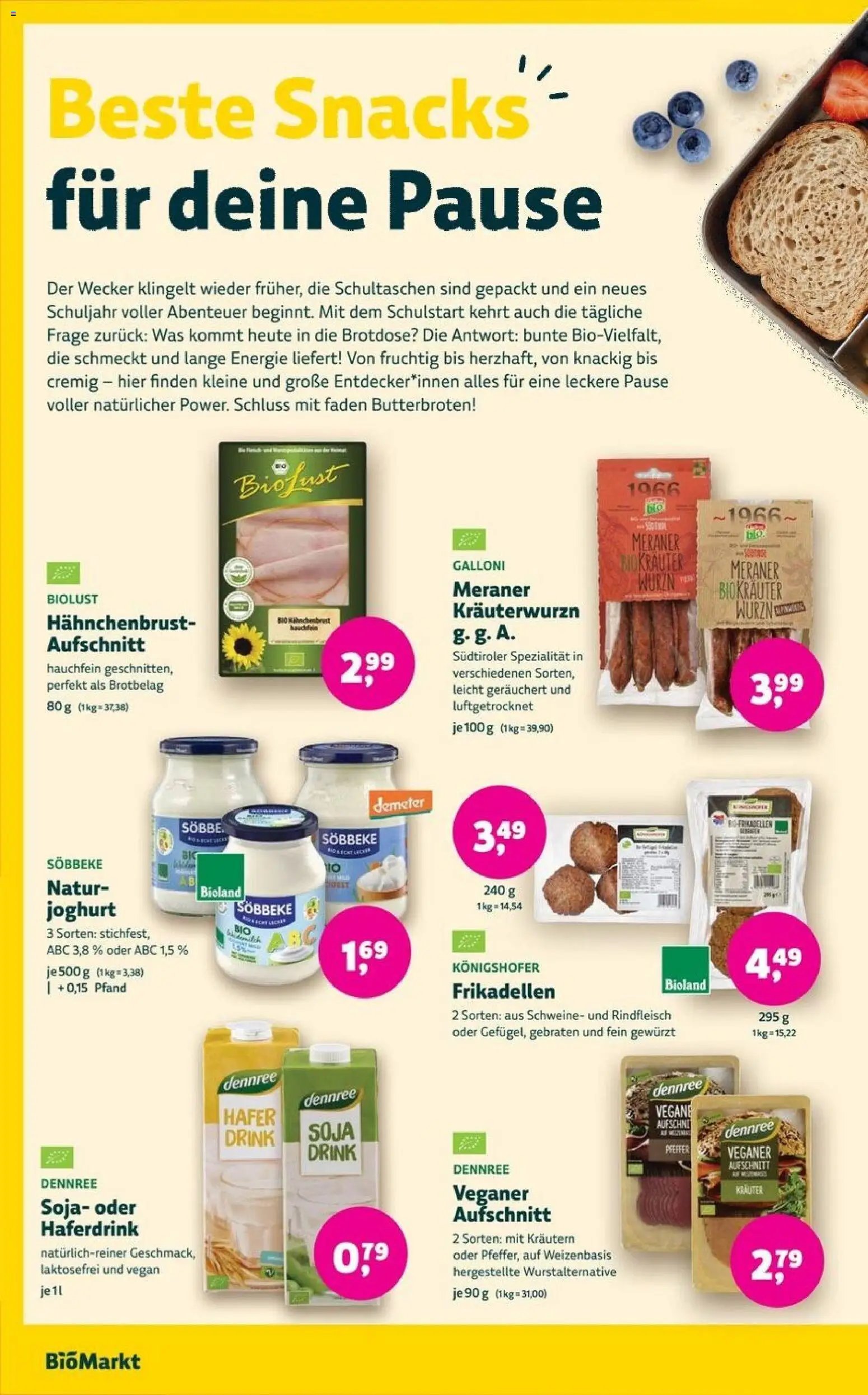 BioMarkt Prospekt