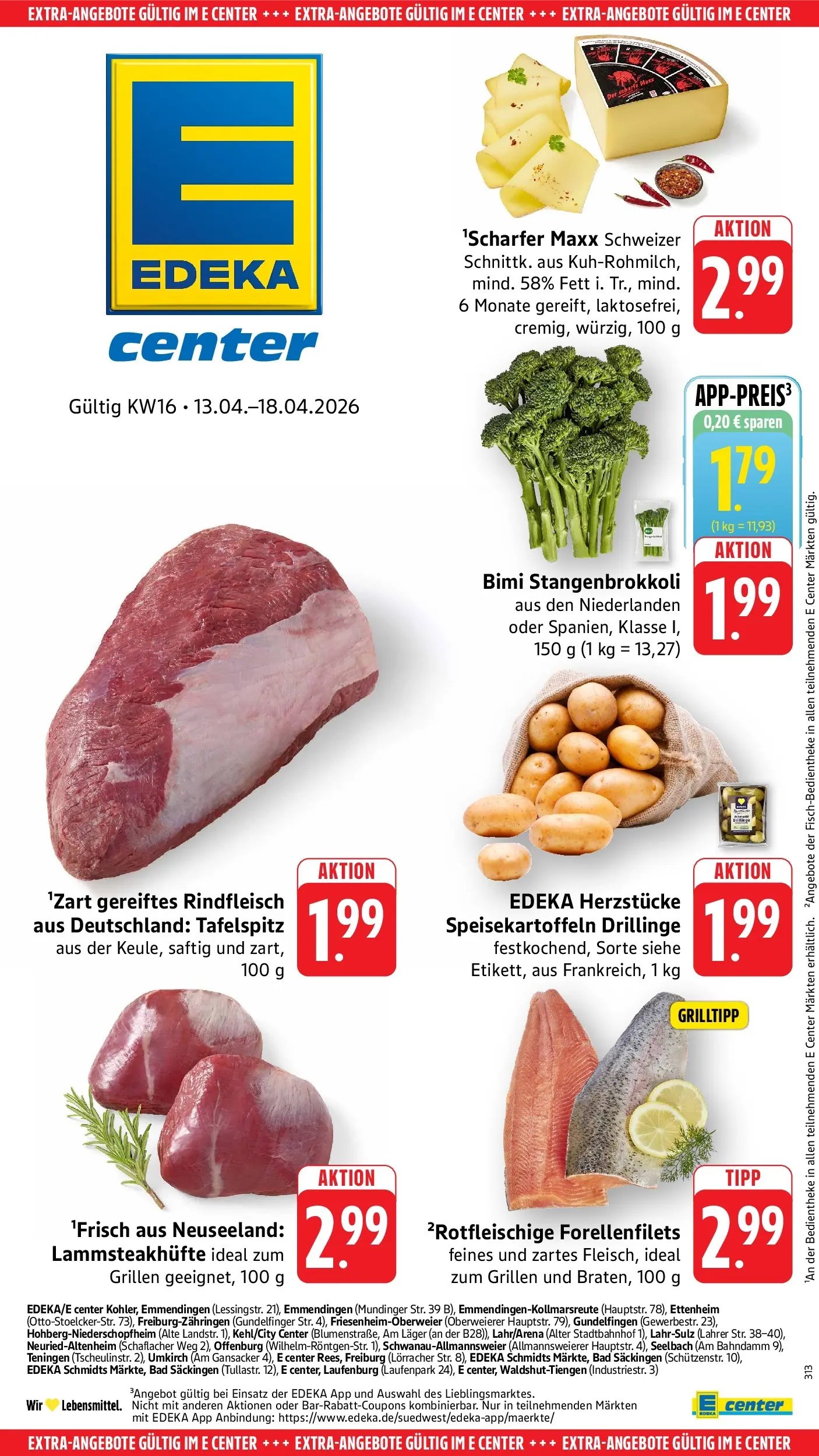 E center Prospekt Waldshut-Tiengen	 (2026-04-12 - 2026-04-18)