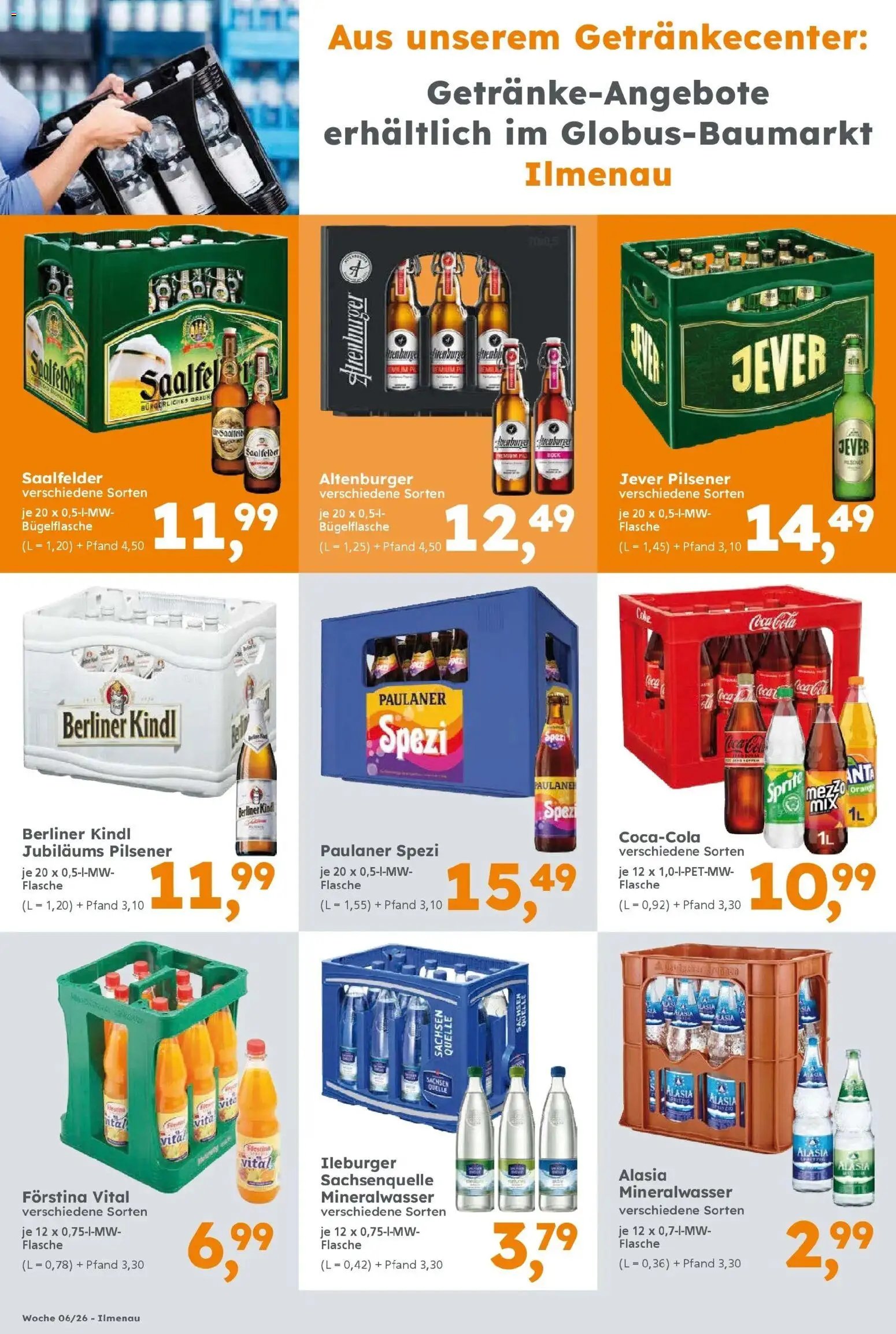 Globus Baumarkt prospekt Ilmenau	