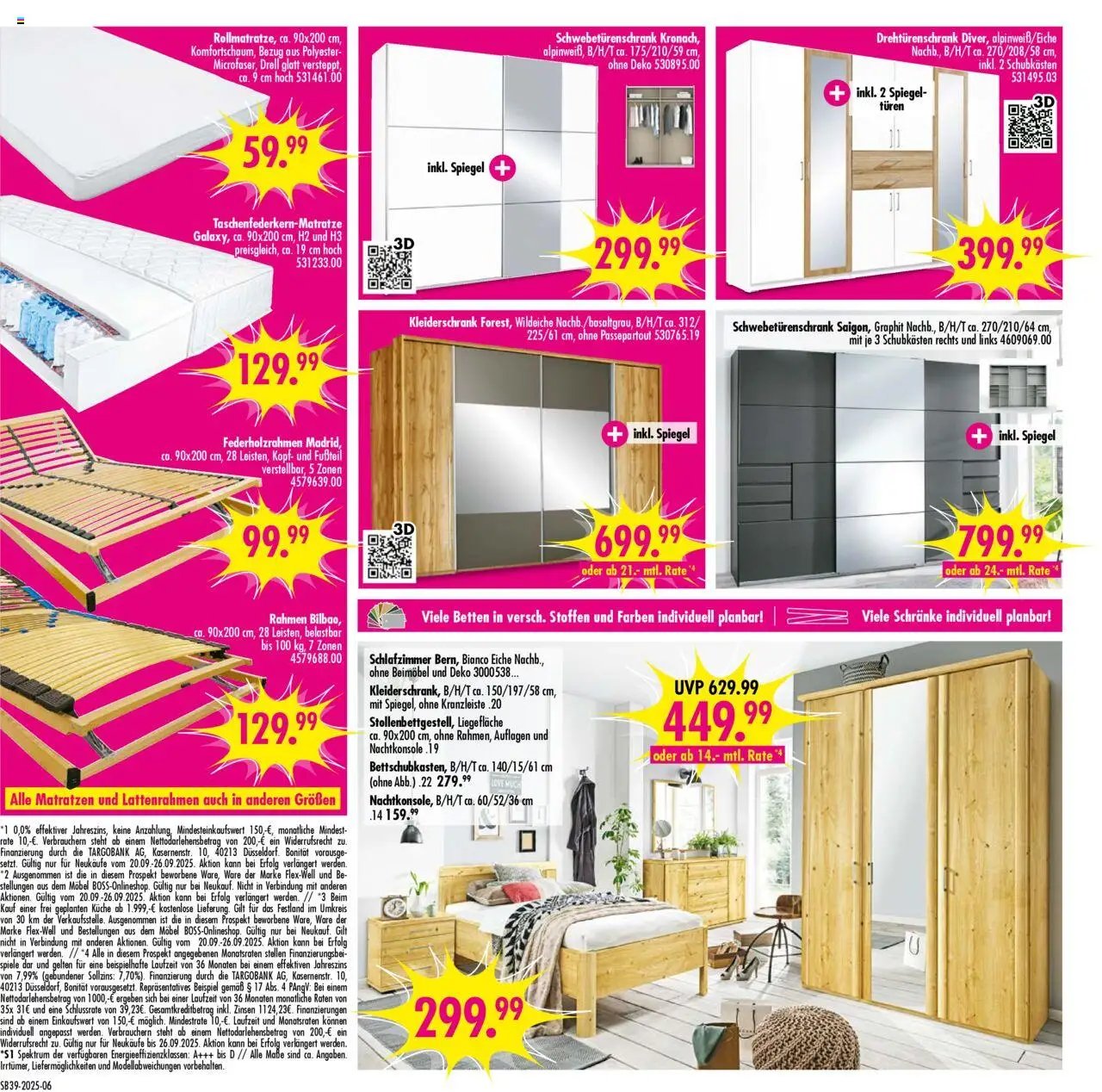 SB Möbel Boss Prospekt 	 (2025-09-20 - 2025-09-26) | 6