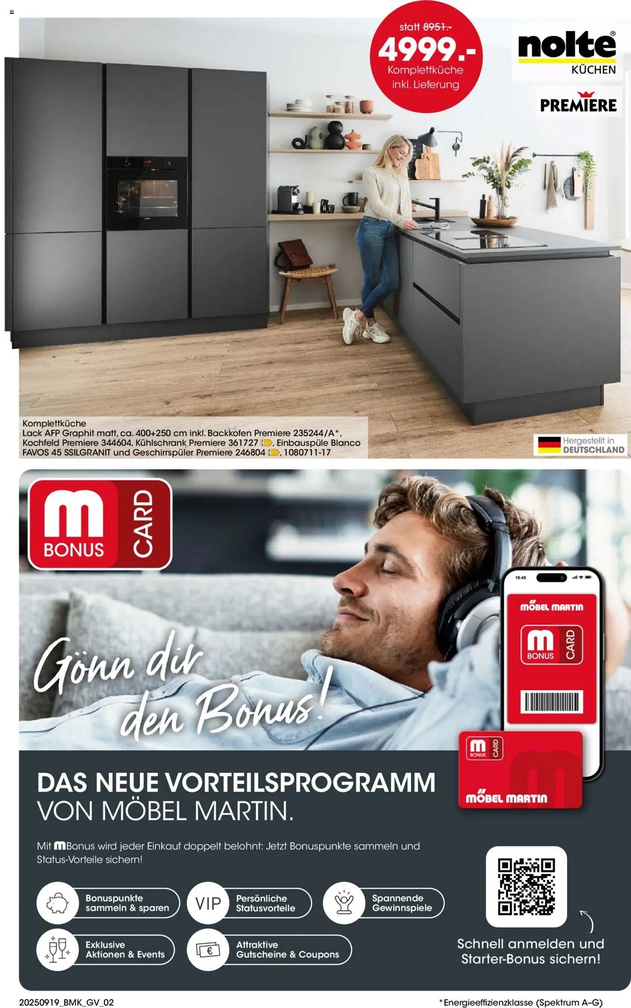 Möbel Martin Prospekt  Küchenmesse 	 (2025-09-19 - 2025-10-18) | 2
