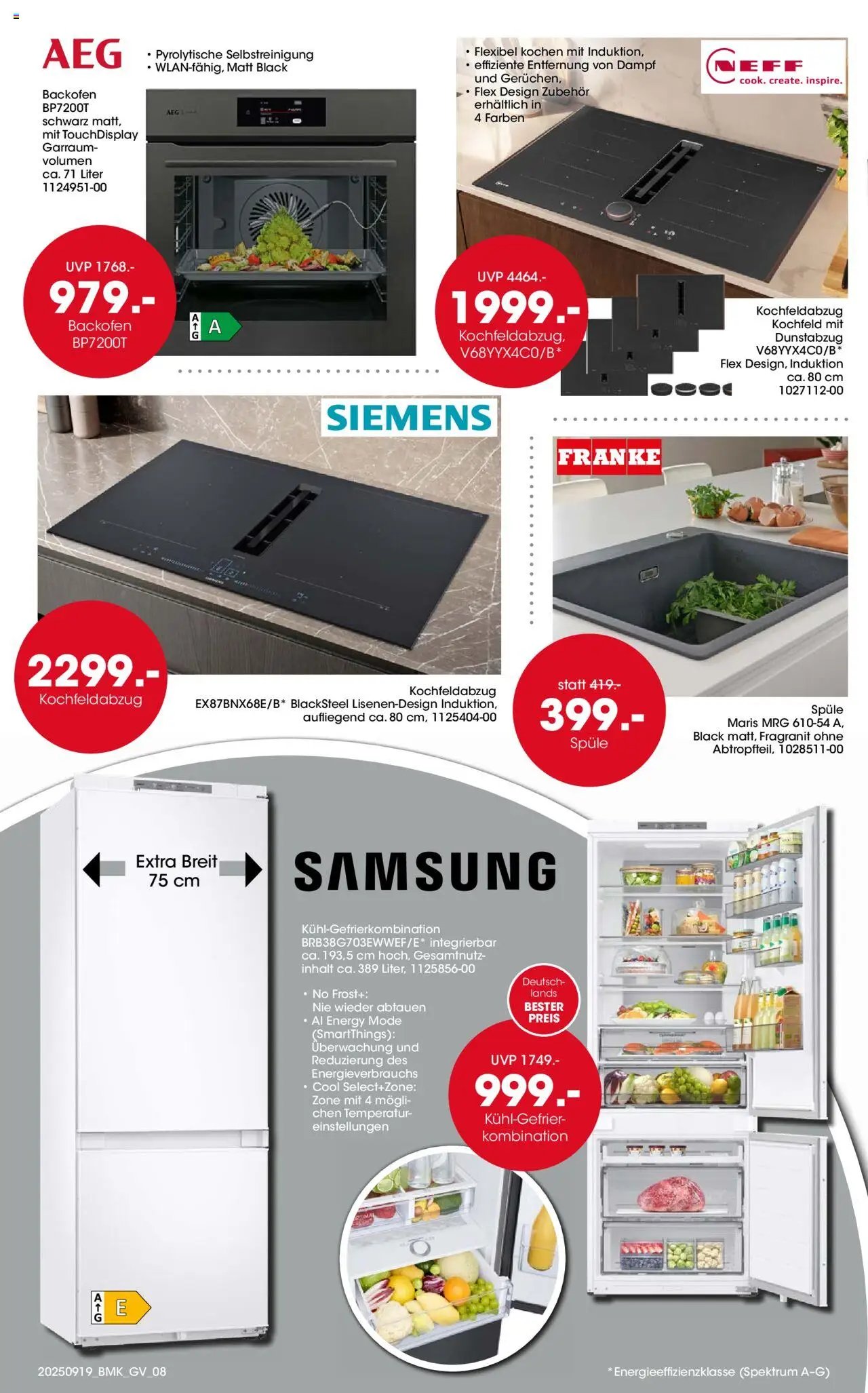 Möbel Martin Prospekt  Küchenmesse 	 (2025-09-19 - 2025-10-18) | 8
