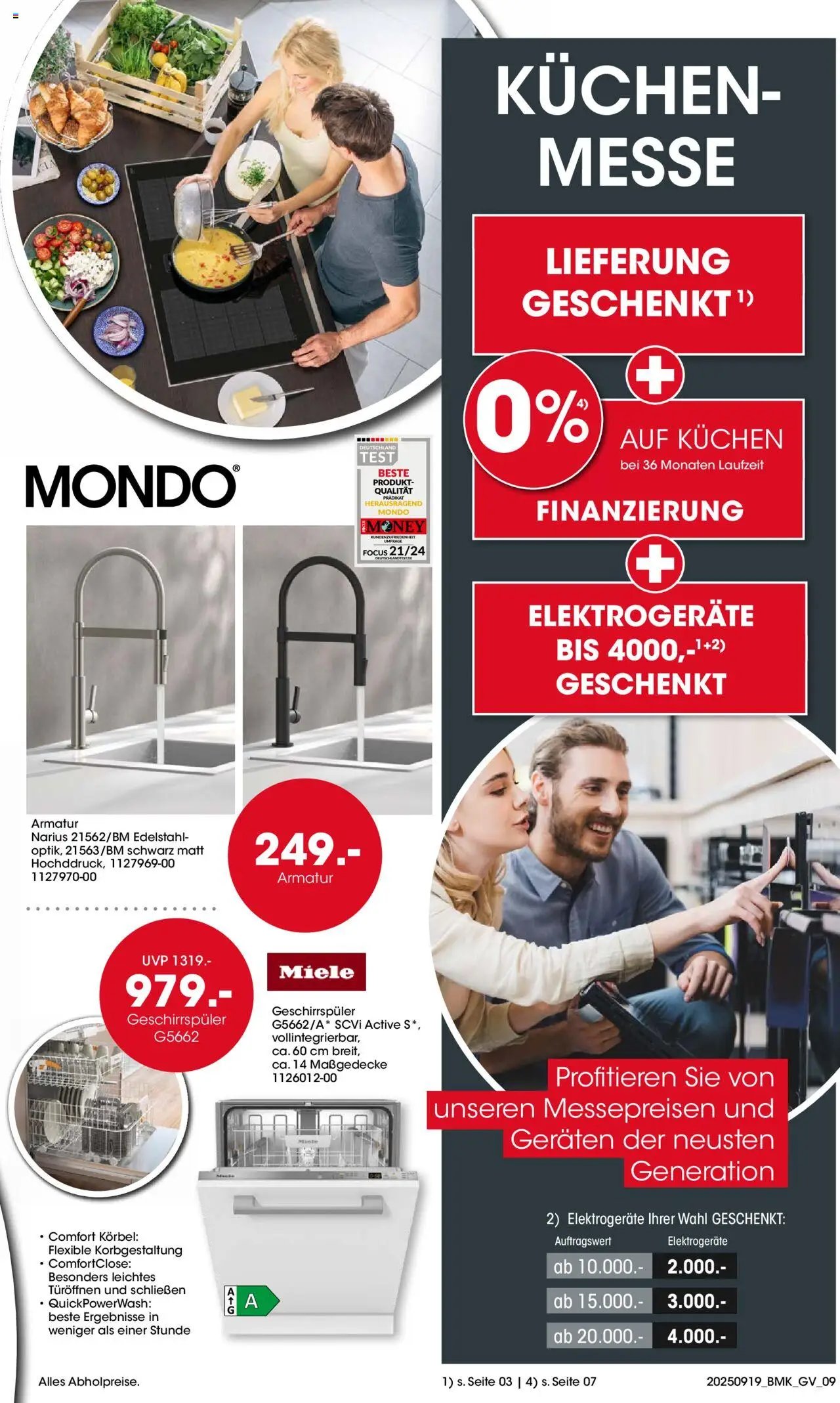 Möbel Martin Prospekt  Küchenmesse 	 (2025-09-19 - 2025-10-18) | 9